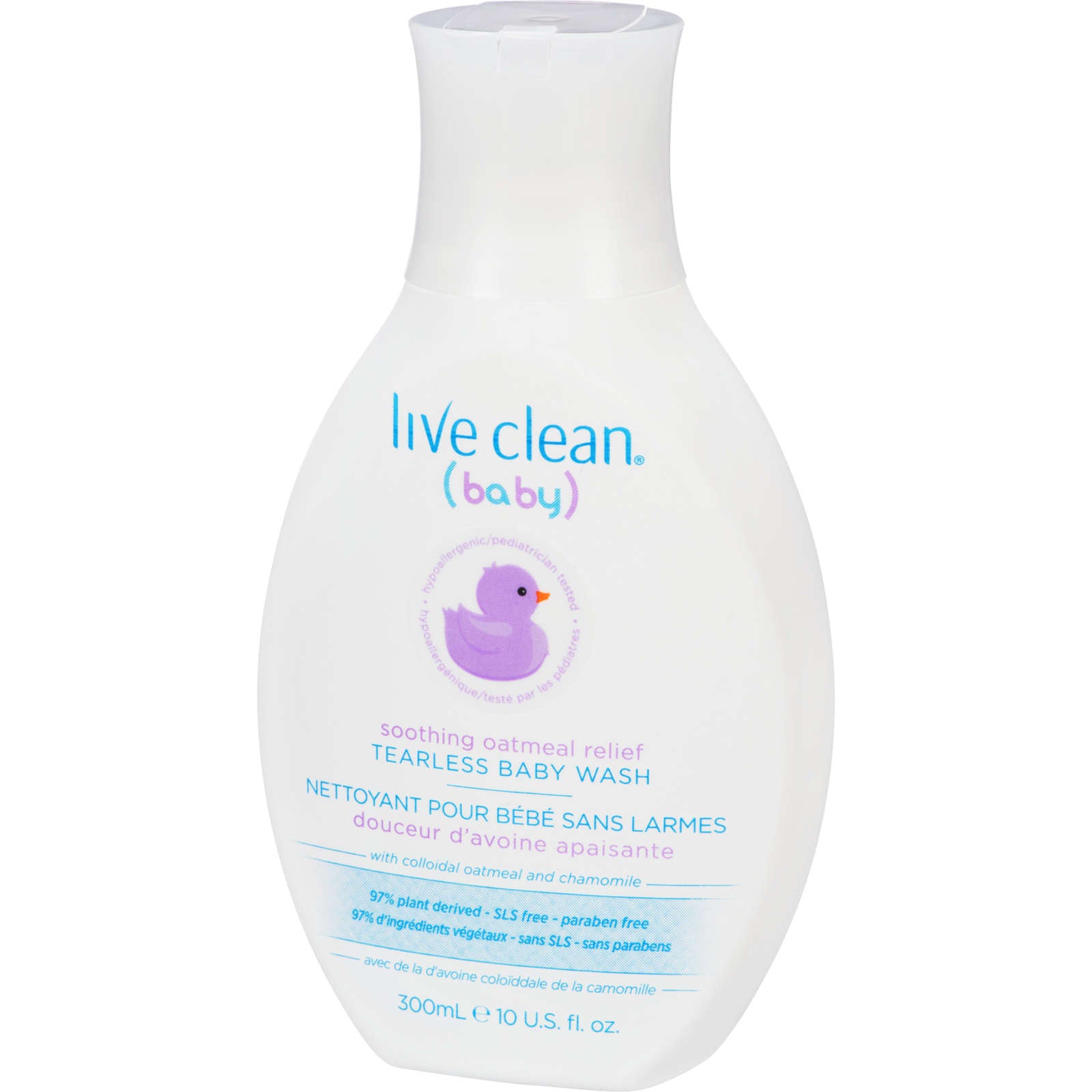 Live Clean Baby Soothing Oatmeal Relief Tearless Baby Wash