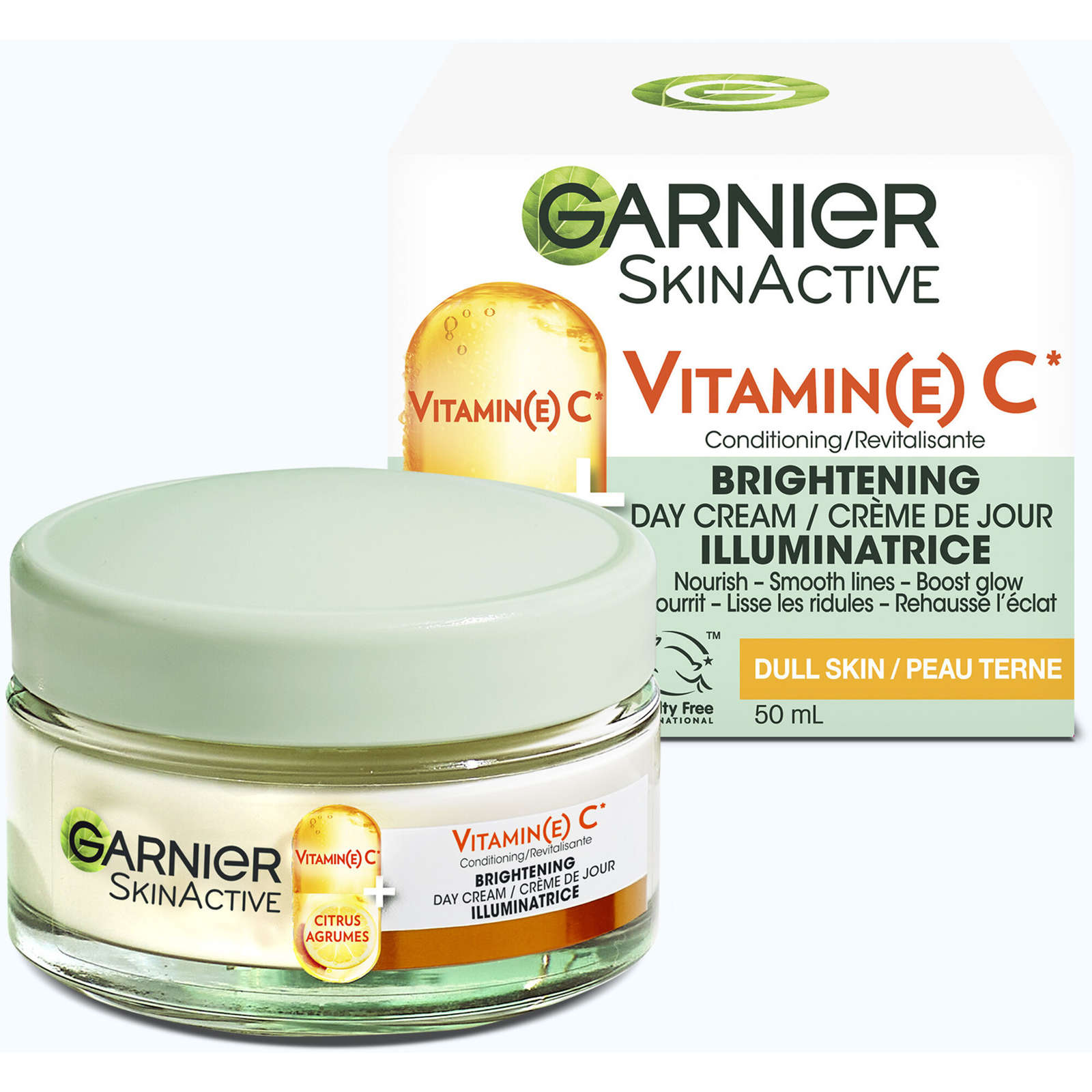 SkinActive, Brightening Day Cream, Vitamin C*