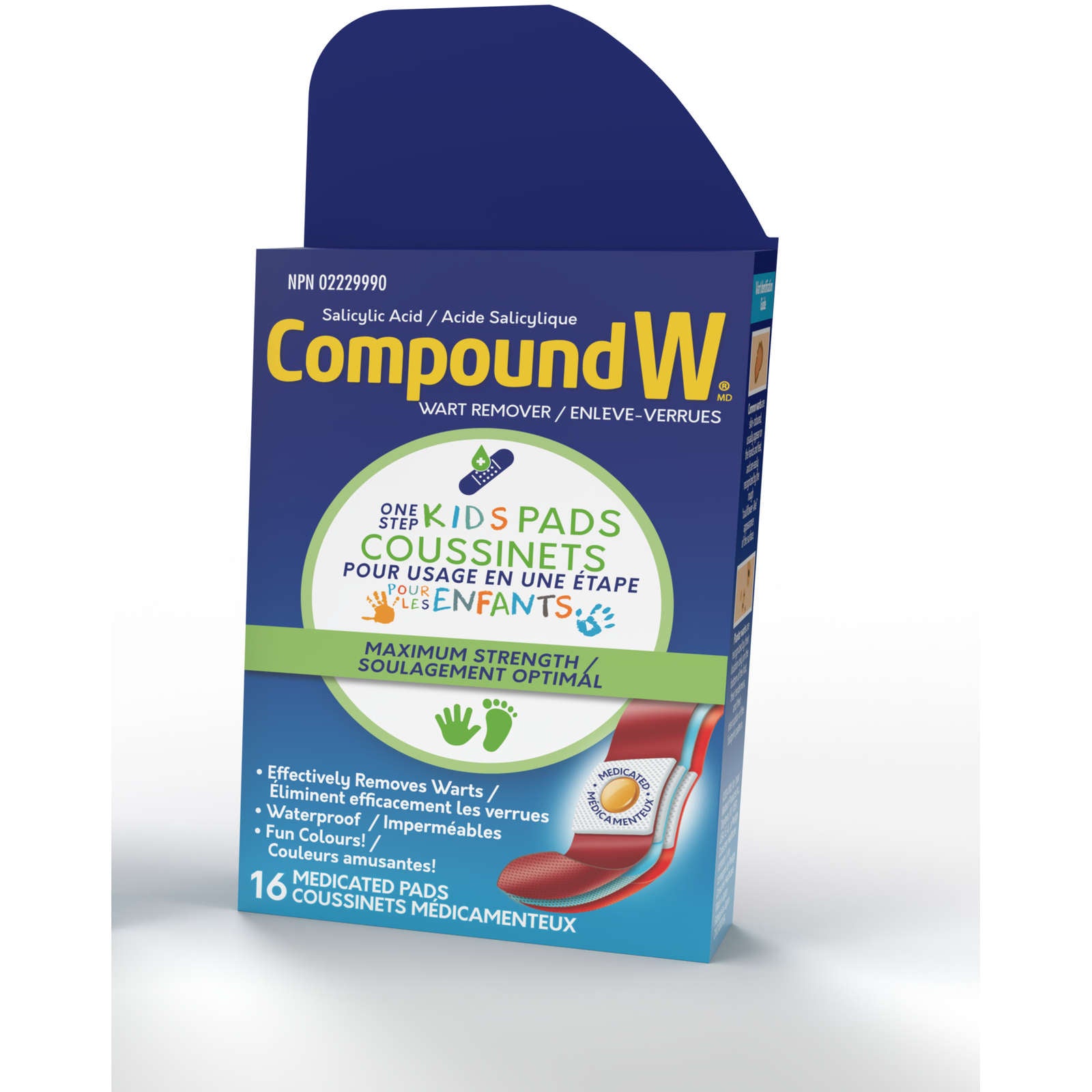 Compound W Maximum Strength One Step Kids Pads