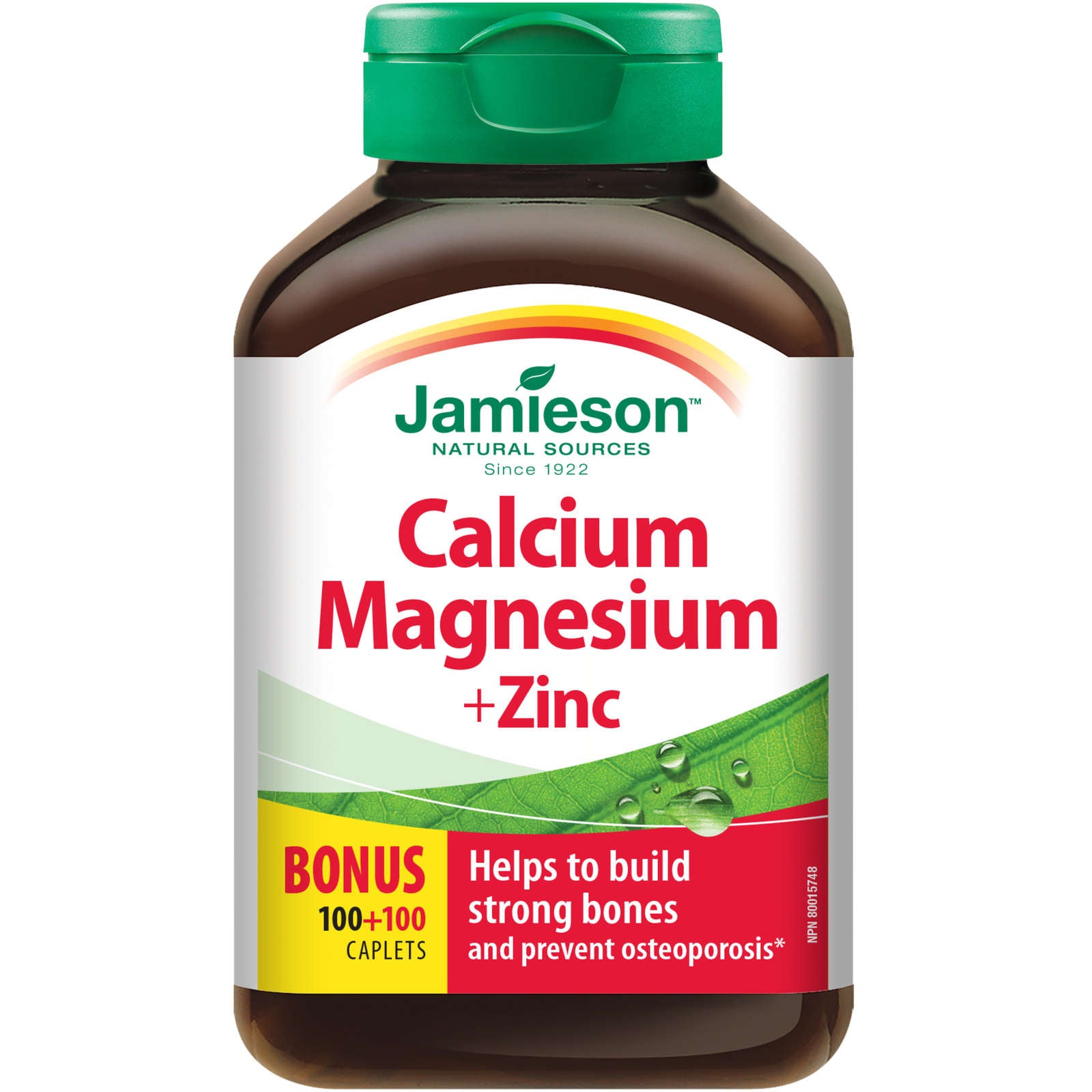 Calcium Magnesium + Zinc Caplets