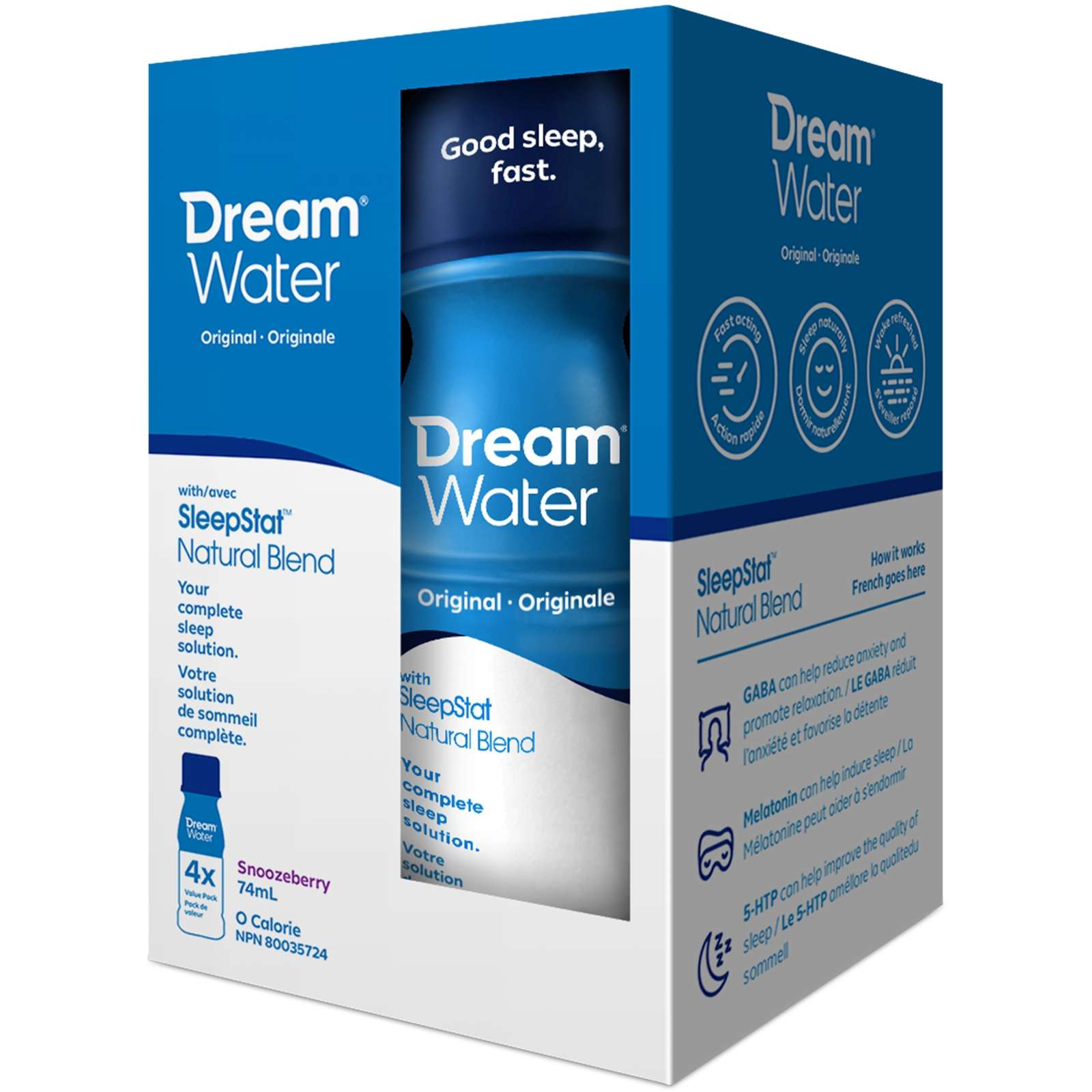 Dream Water Snoozeberry 4pk