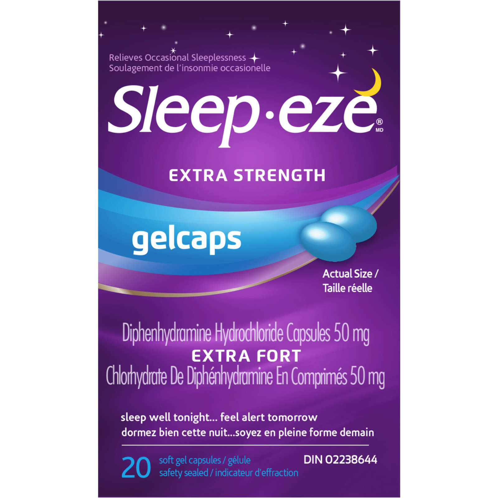 Sleep-eze Extra Strength Gelcaps Nighttime Sleep Aid