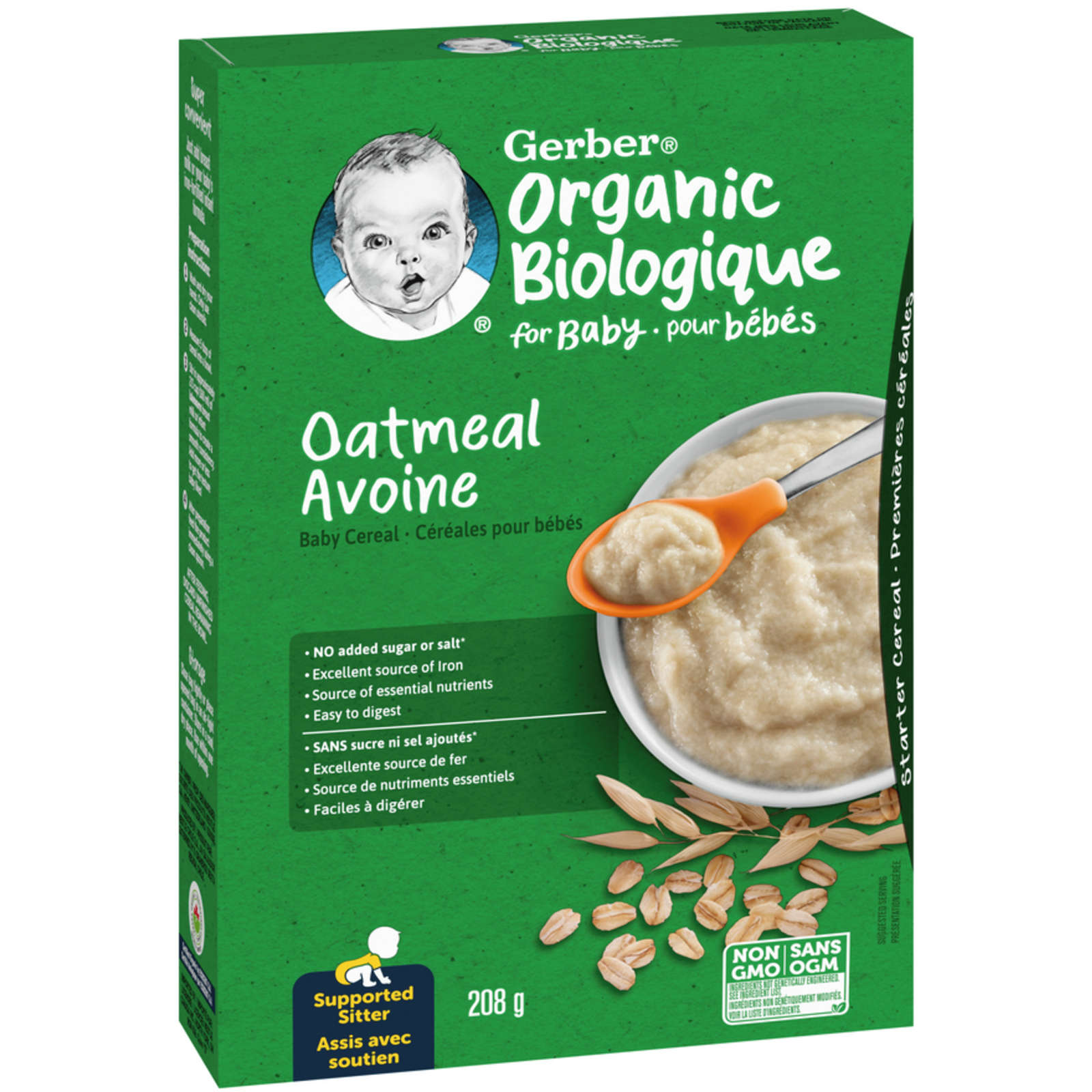 Organic Baby Cereal Oatmeal