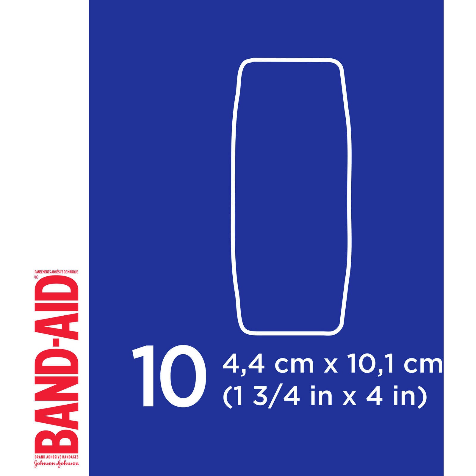 Flexible Fabric Adhesive Bandages, Extra Large