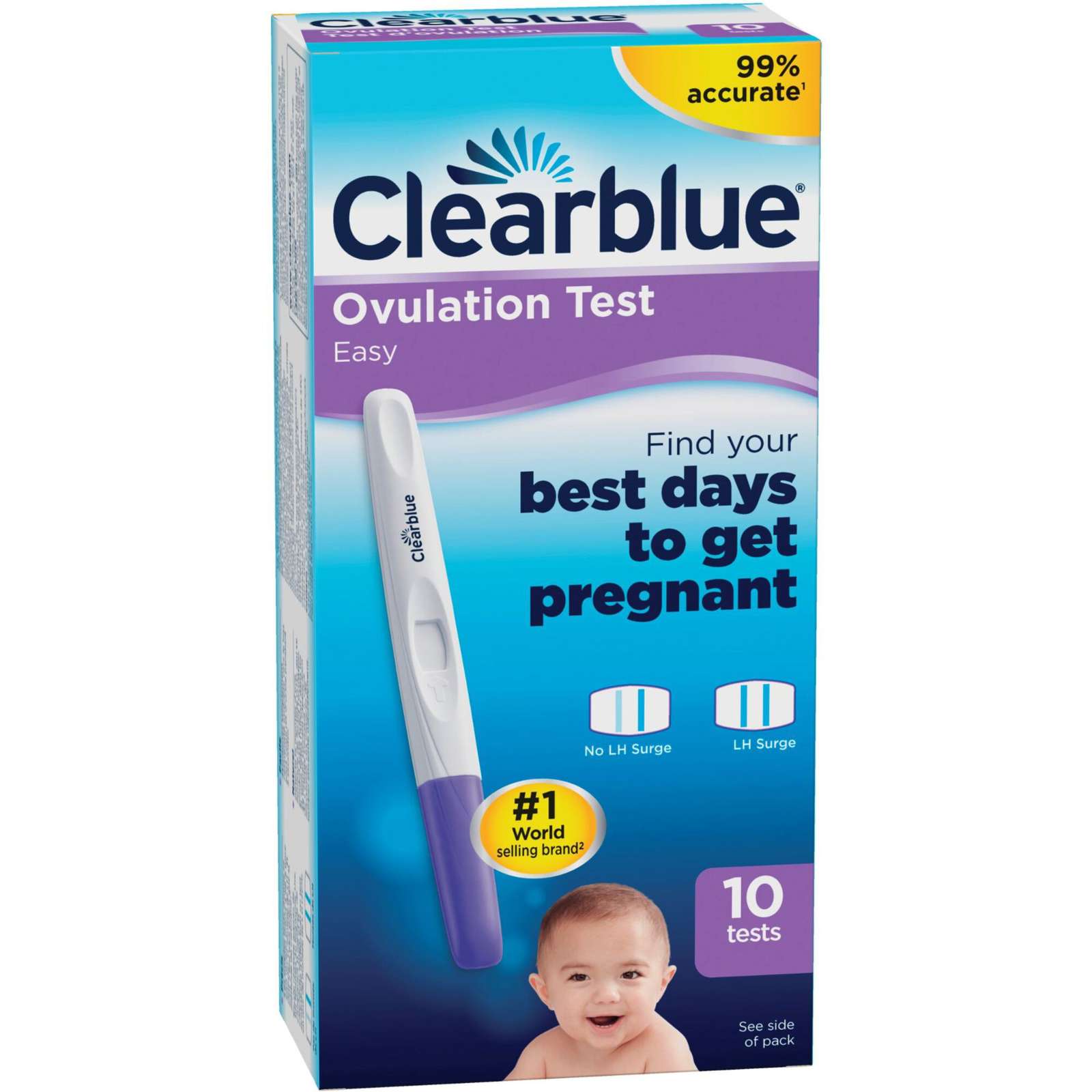Easy Ovulation Predictor Kit, 10 Ovulation Tests