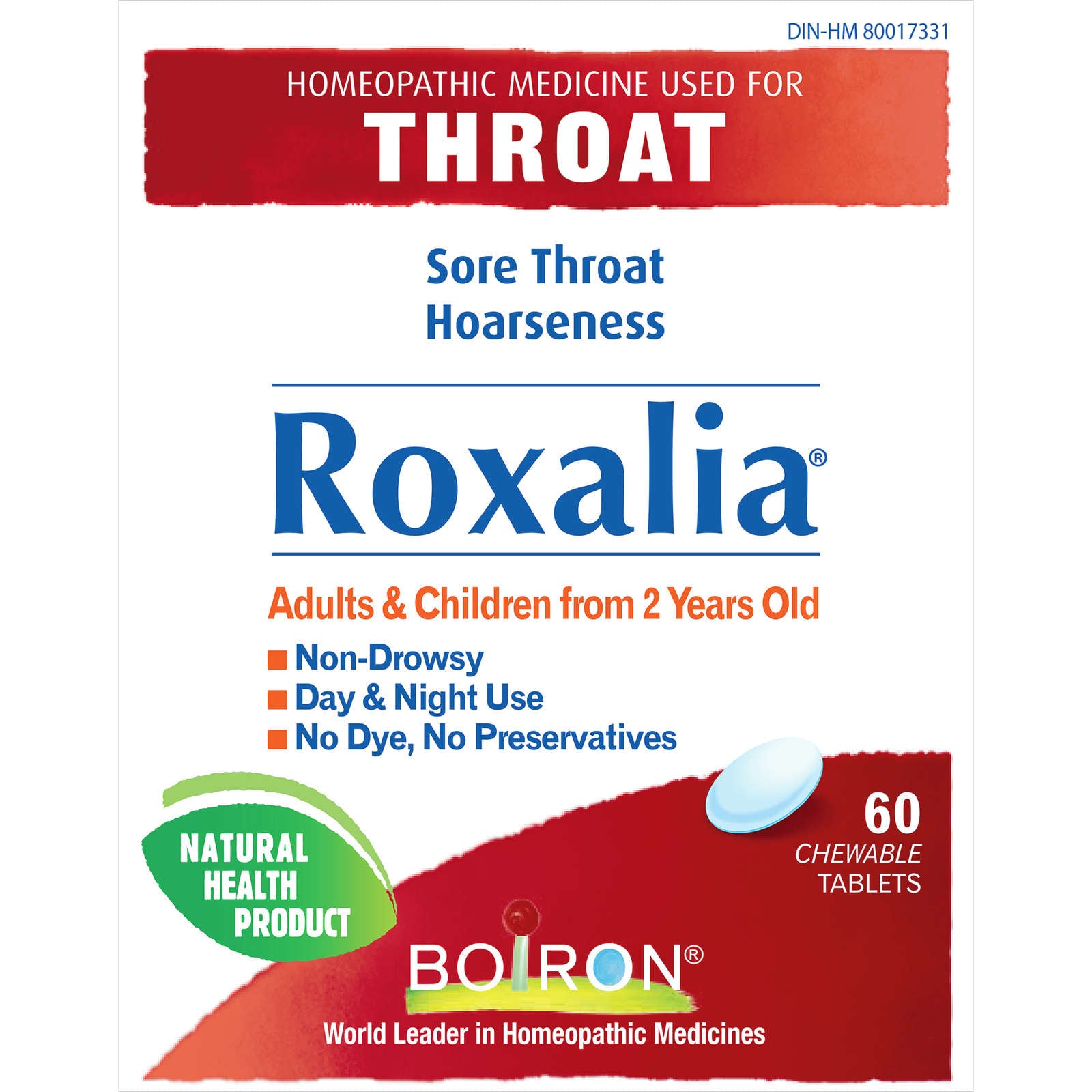 Roxalia Relieves Sore Throats and Hoarseness