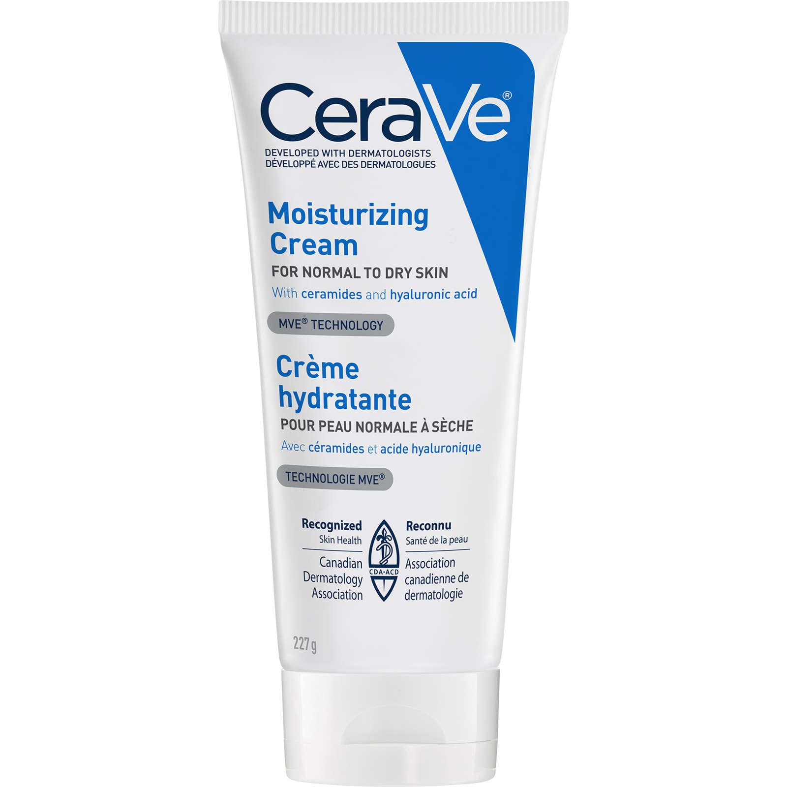 Moisturizing Cream Daily Face & Body Moisturizer for Dry Skin with Hyaluronic Acid & 3 Ceramides