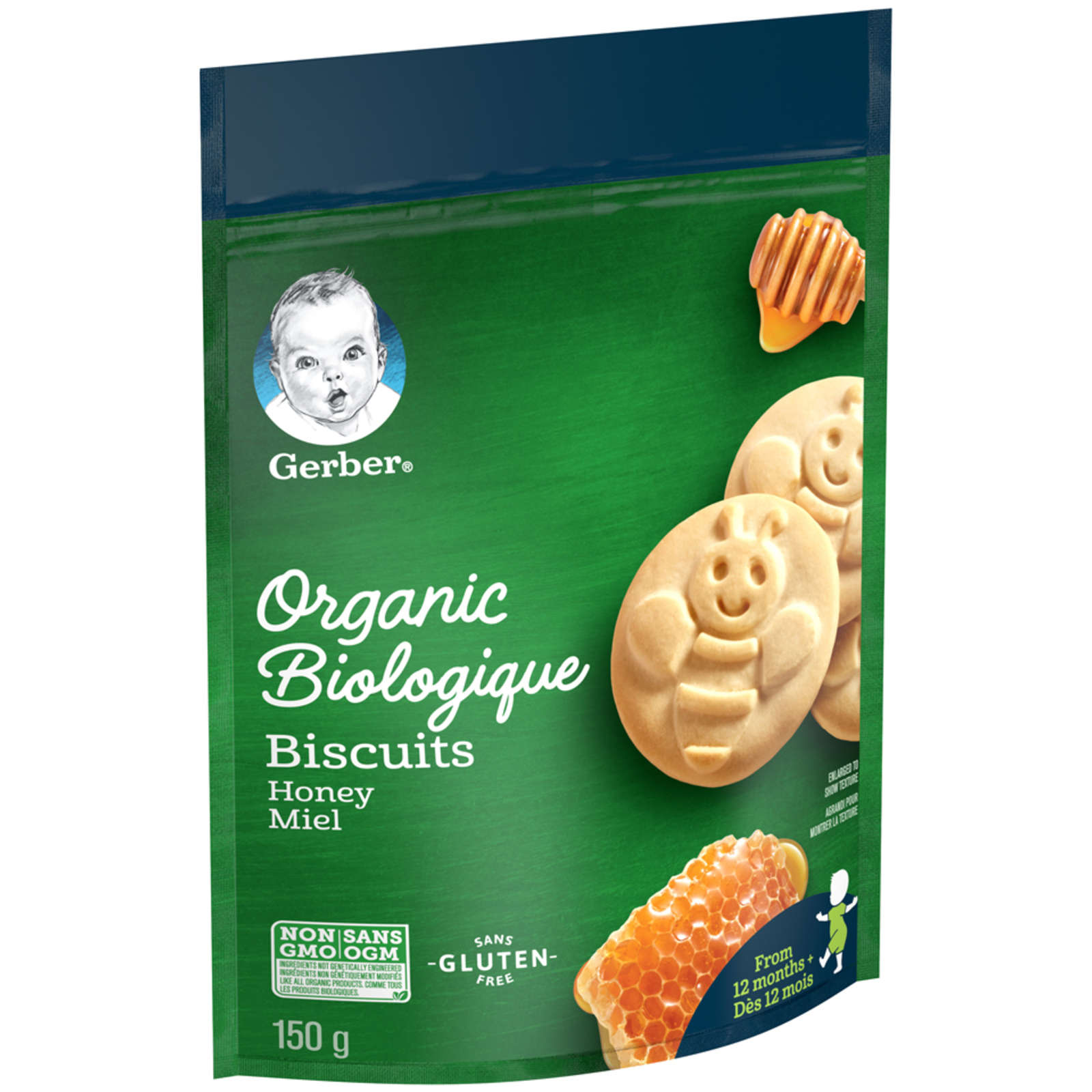 Organic Biscuits Honey Flavour Toddler Snack