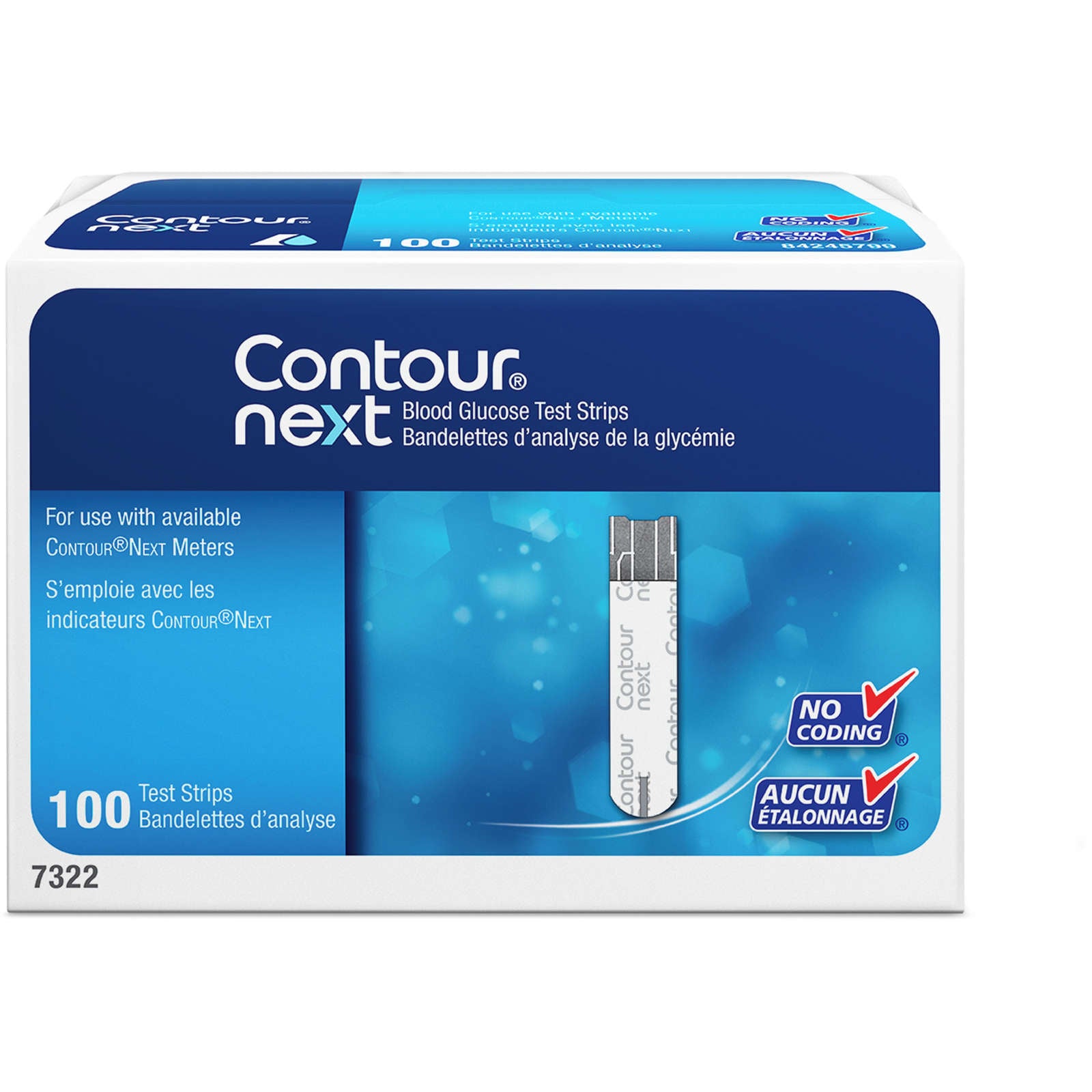 CONTOUR®NEXT TEST STRIP 100's