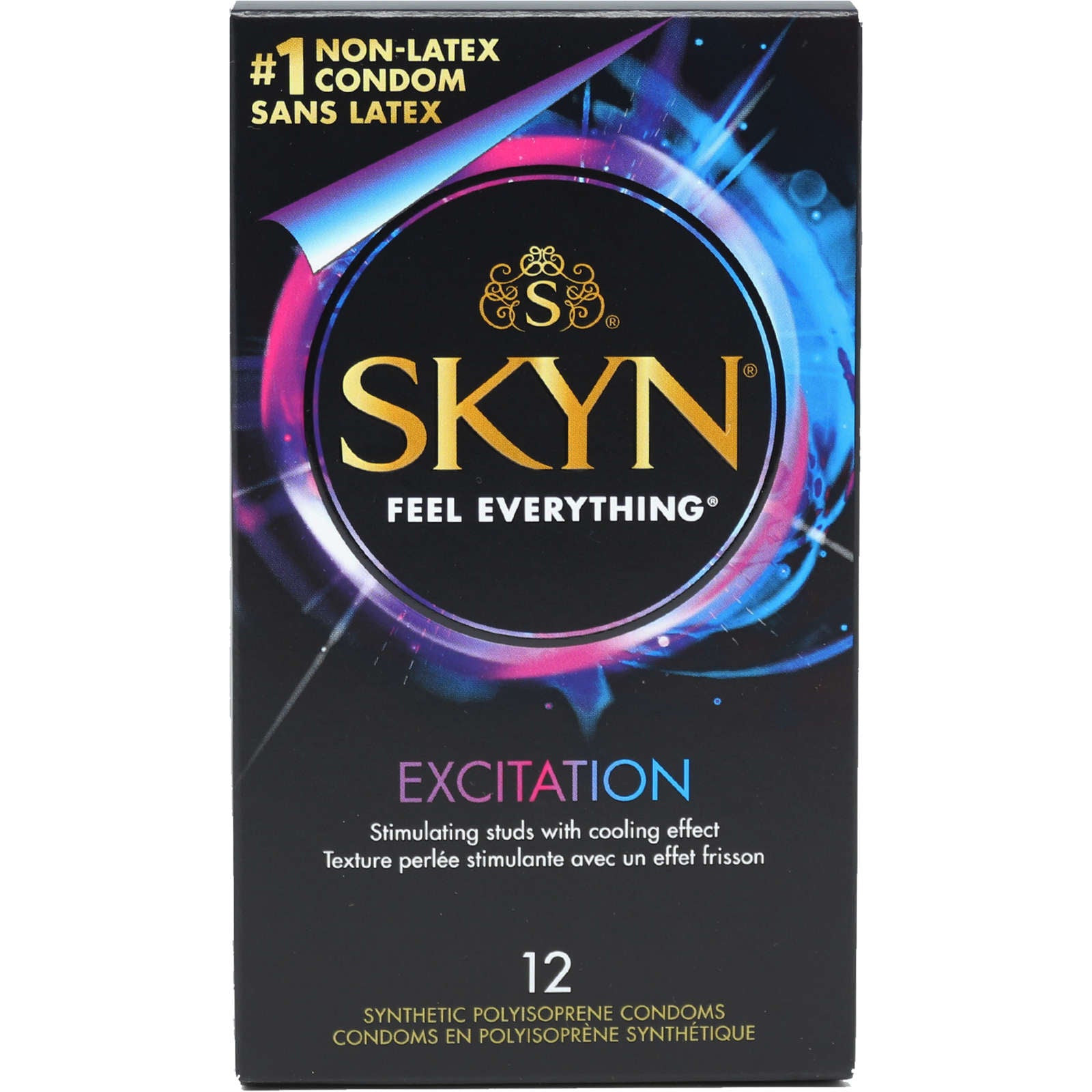 SKYN® Excitation 12 Count Non Latex Lubricated Condoms