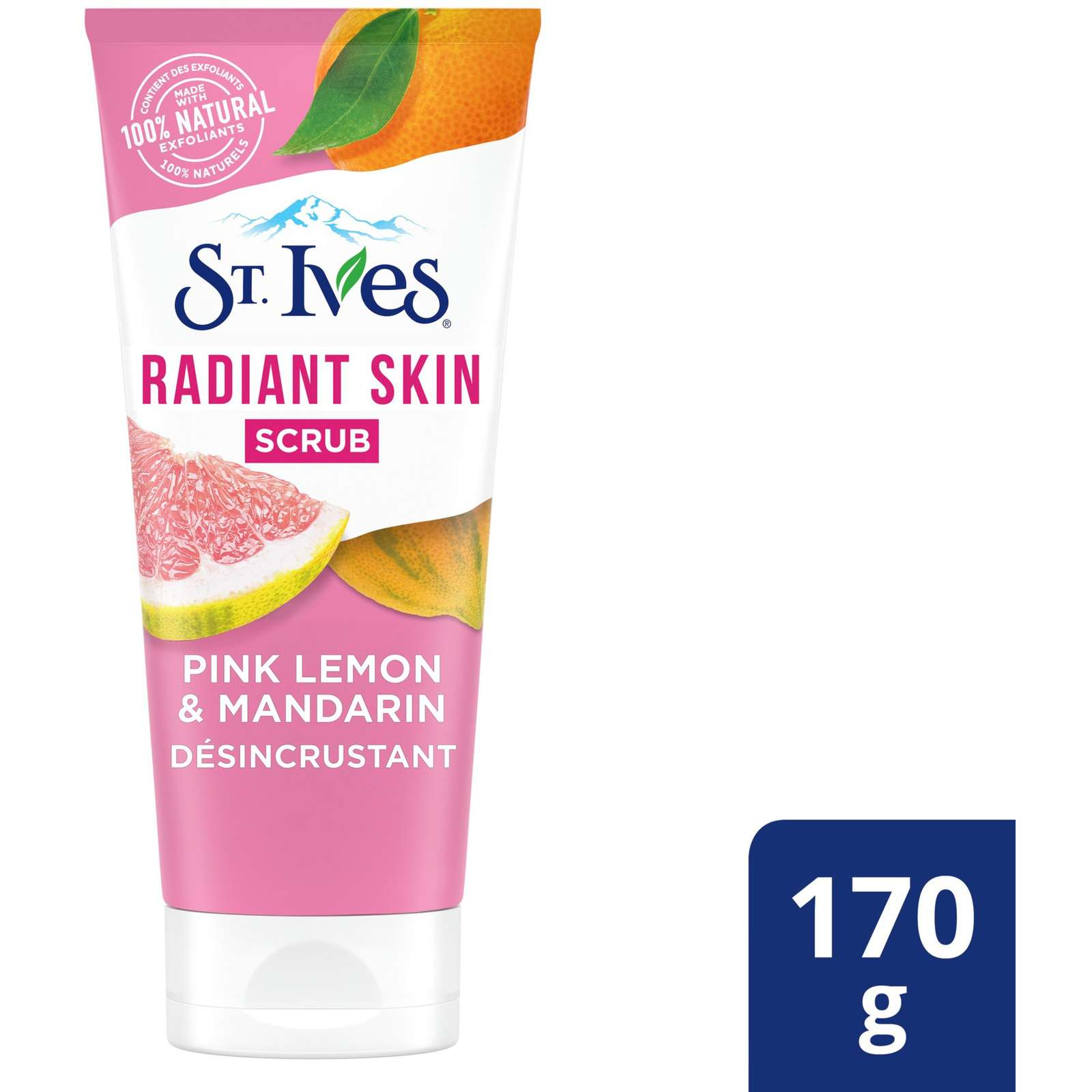 Radiant Skin Pink Lemon & Mandarin Orange  Scrub  170 g