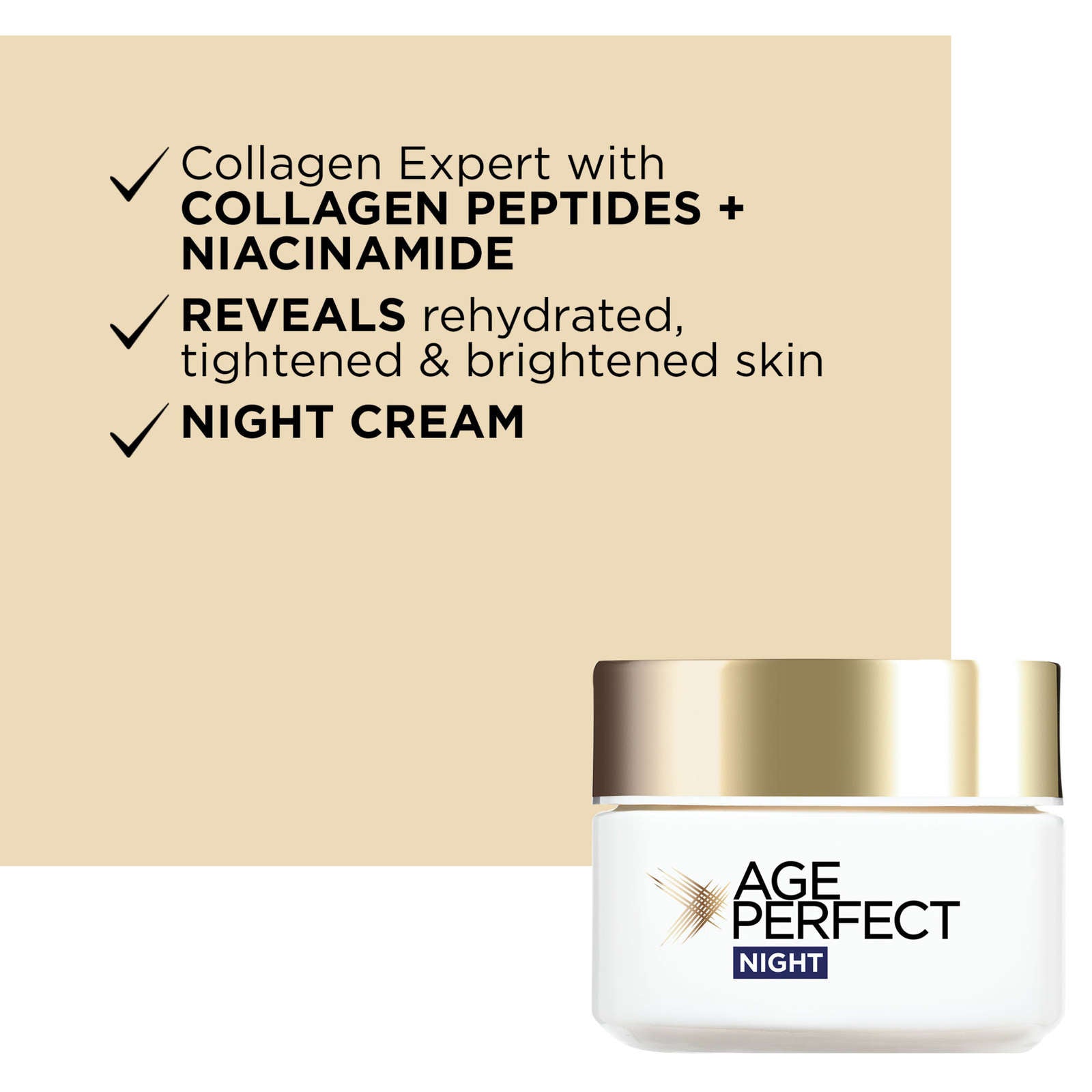 Night Moisturizer Collagen and Niacinamide