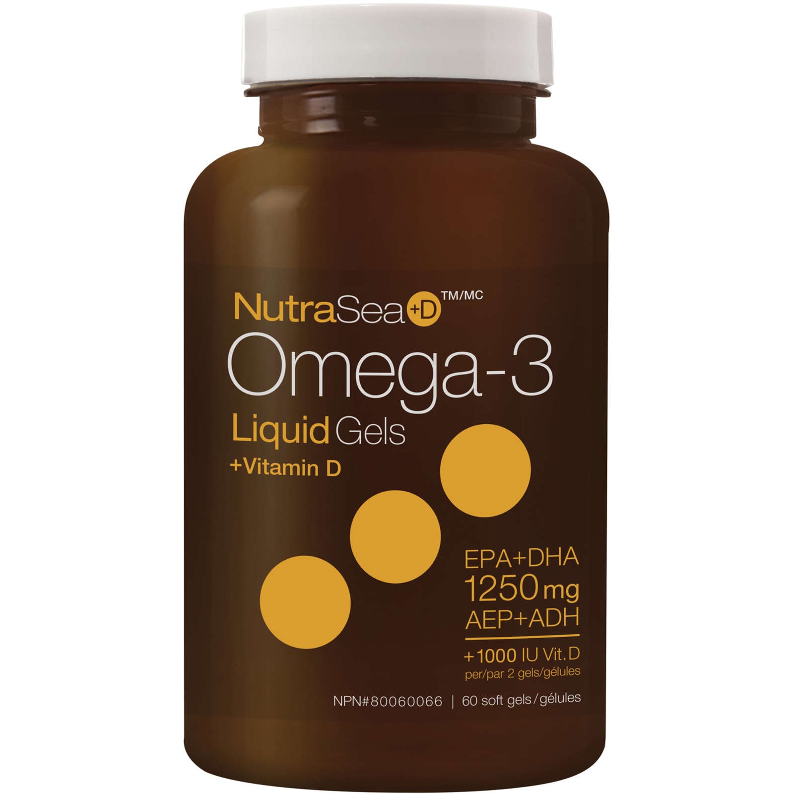 NutraSea+D Omega-3 Liquid Gels