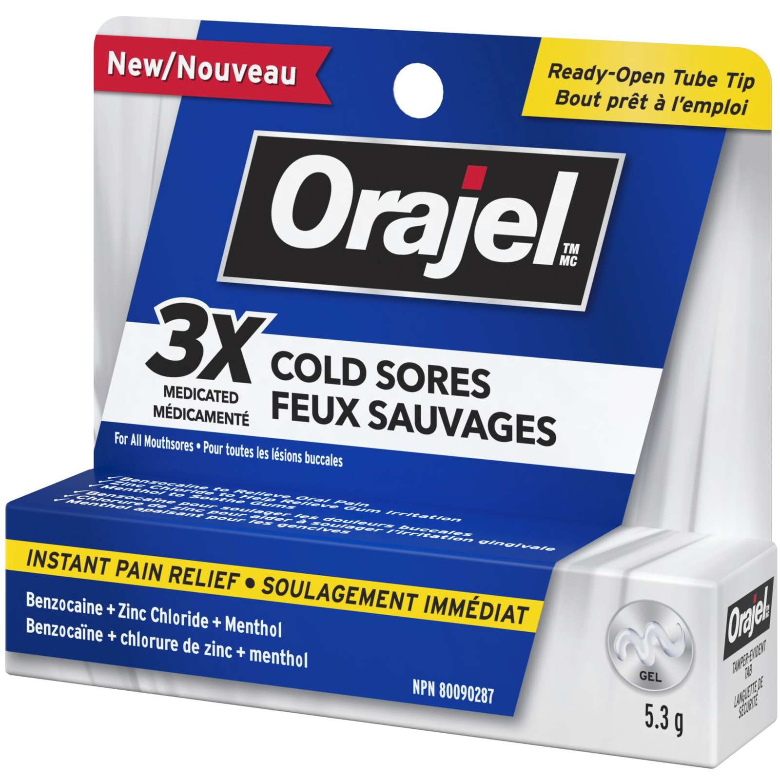 3X Cold Sore Gel