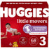 Huggies Little Movers Baby Diapers, Size 3, 68 Count