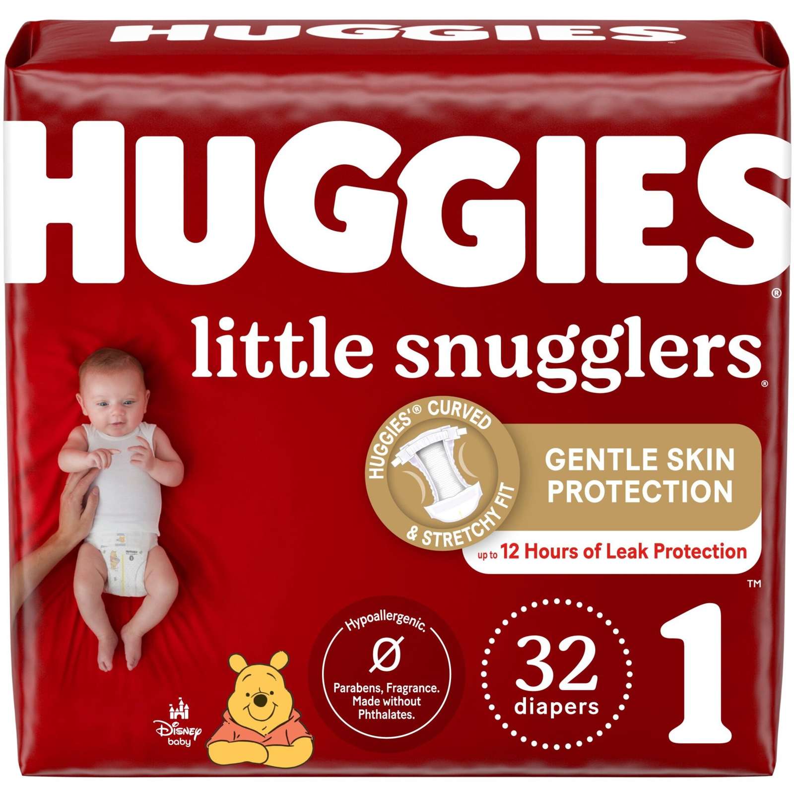 Little Snugglers Diapers, Size 1