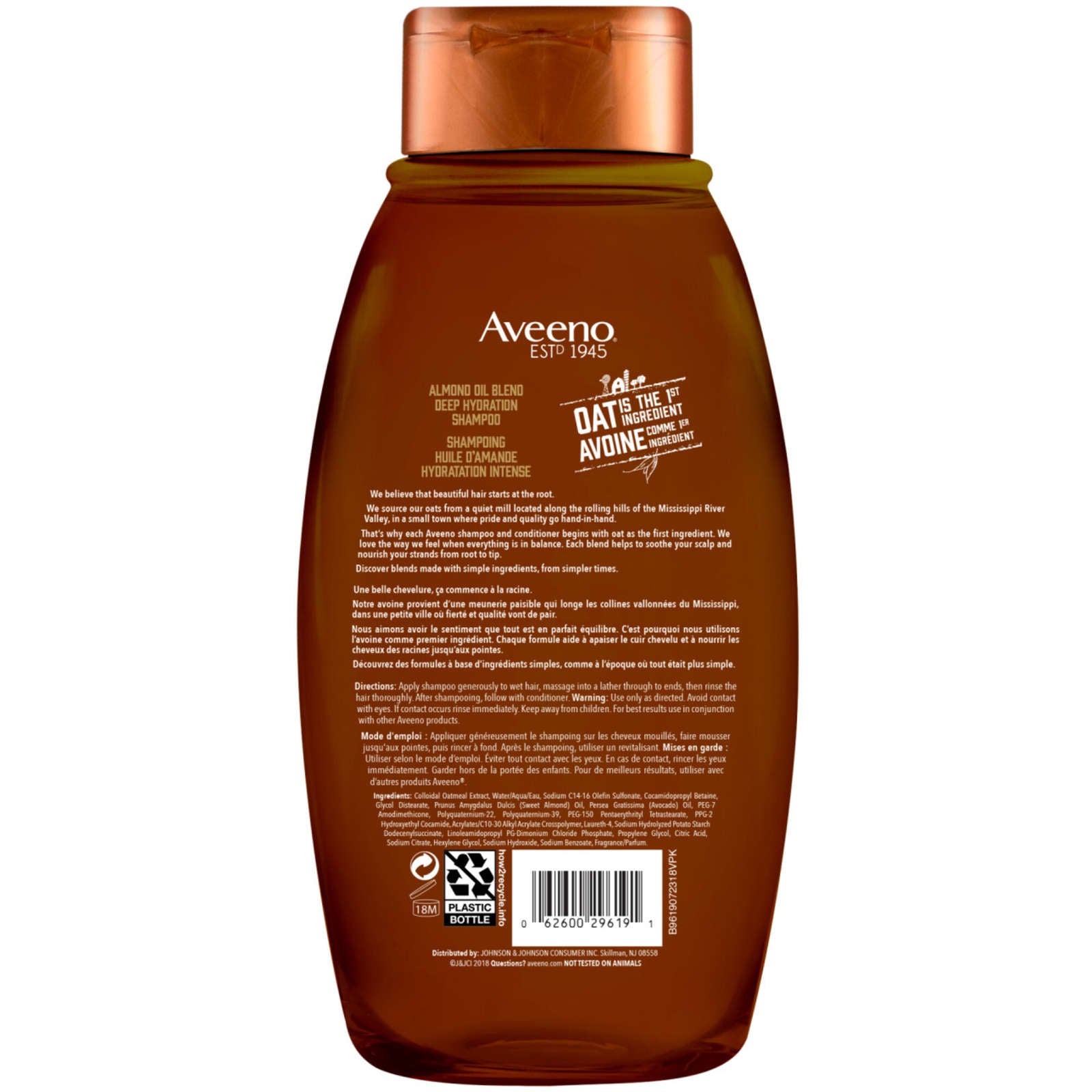 Almond Oil Blend Shampoo for Deep Hydration