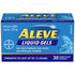 ALEVE Pain Relief Liquid Gels, Strength to Last Up to 12 Hours, Naproxen Sodium 220mg, 30 Liquid Gel Capsules