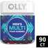 OLLY Vitamin For Men Blackberry Blitz gluten free 45 day supply 90 gummies