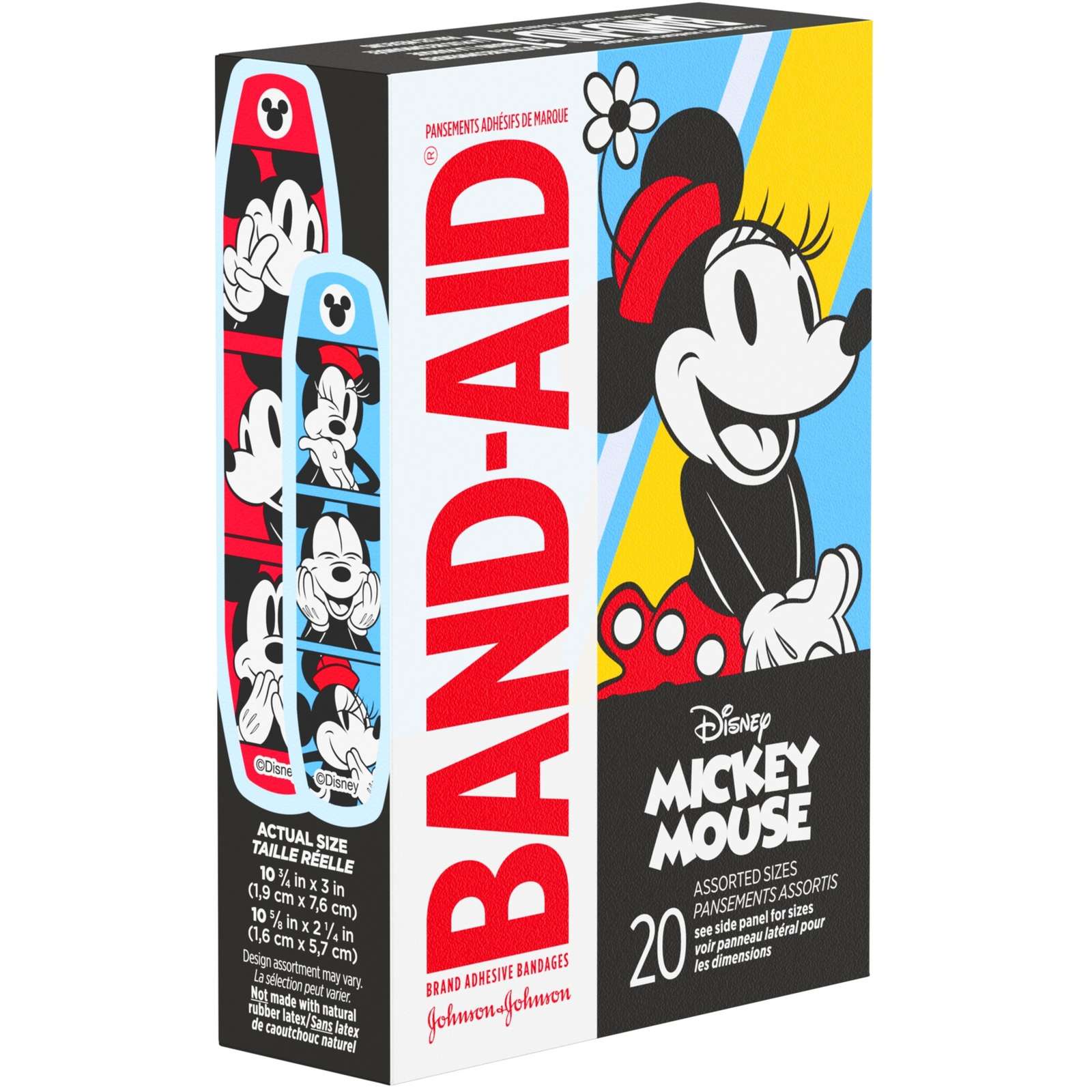 Adhesive Bandages for Kids, Disney Mickey Mouse