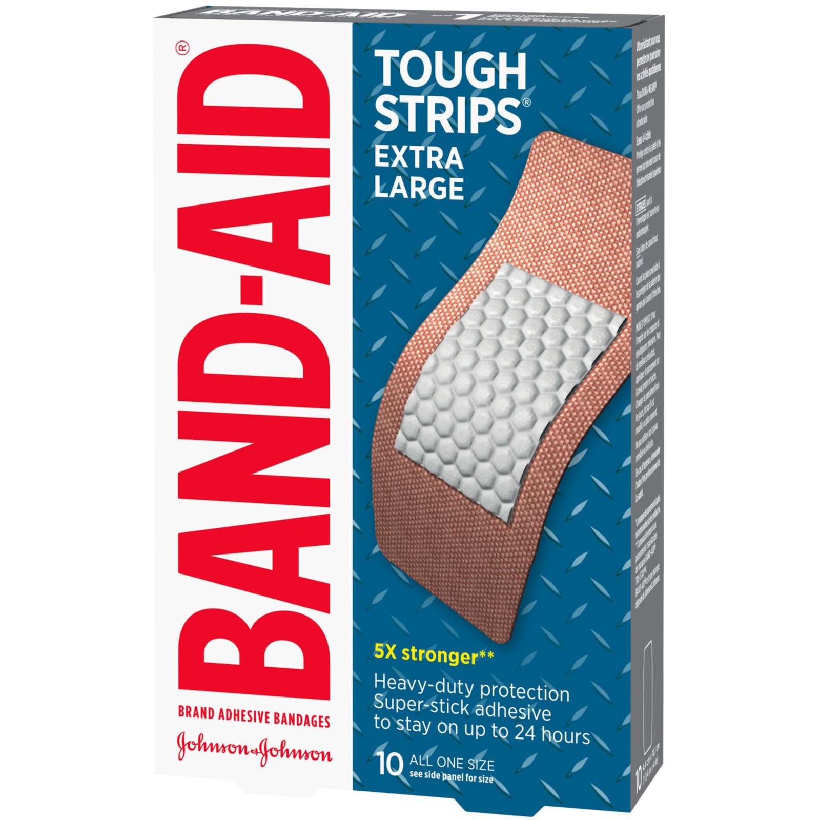 Tough-Strips Adhesive Bandages, Extra Large