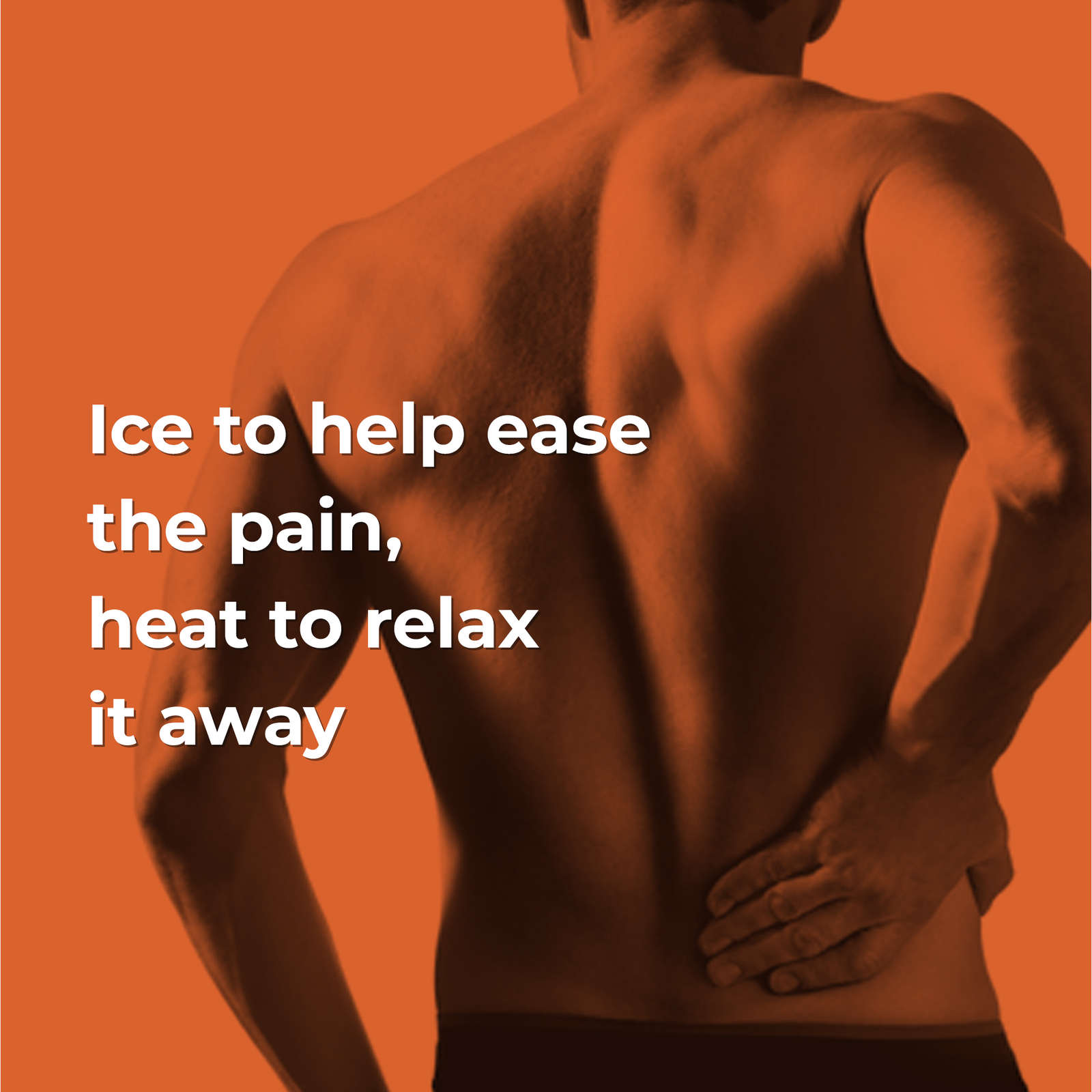 Back Ice to Heat Pain Relief Patches