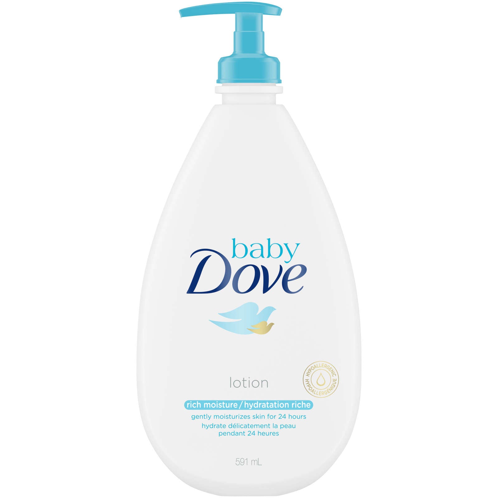 Baby Dove Lotion Moisturizer Rich Moisture 591ml