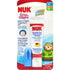 NUK® 3-Sided Finger Brush & Cleanser Set, 1.4OZ