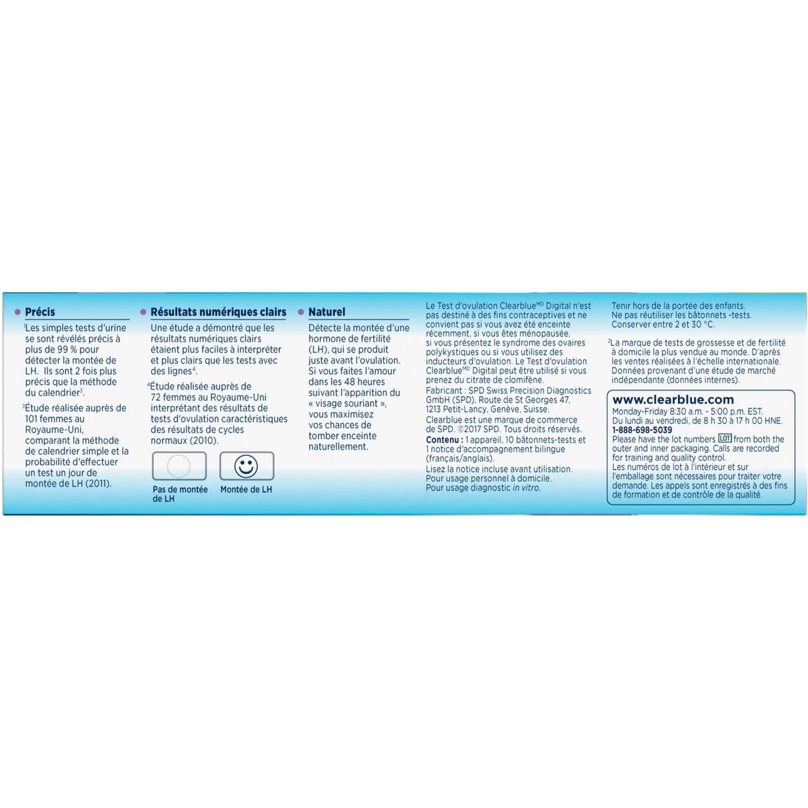 Digital Ovulation Predictor Kit, 10 Digital Tests