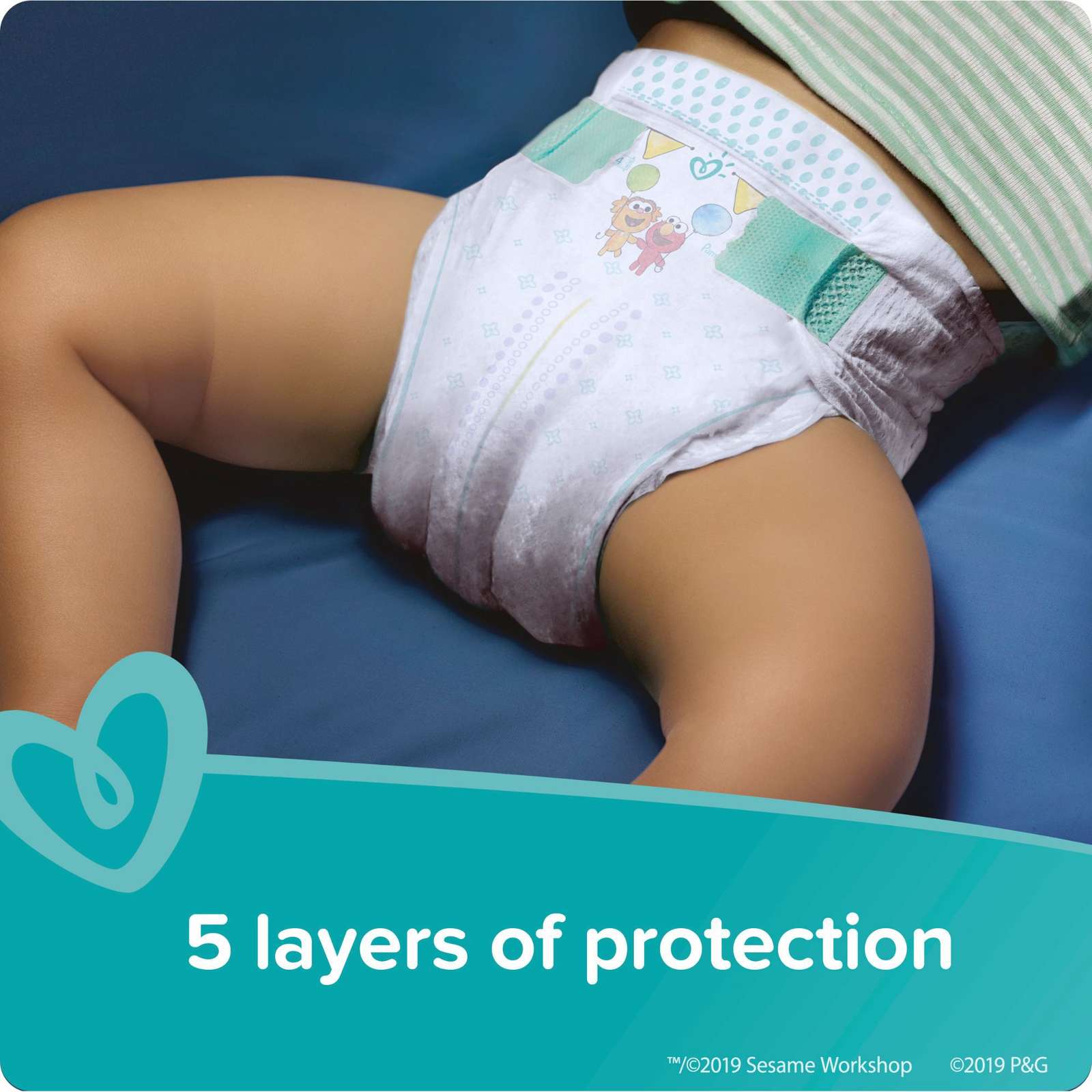 Pampers Baby-Dry Diapers Size 5