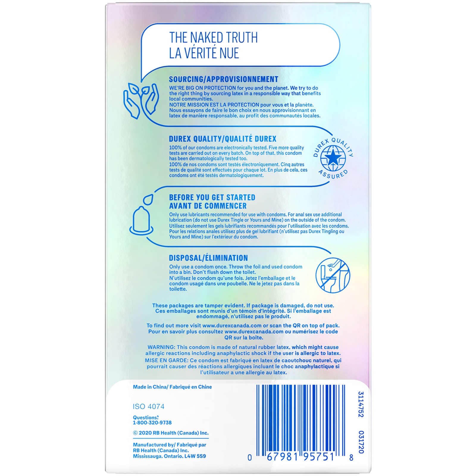 Durex Invisible Extra Thin, Extra Smooth Condoms