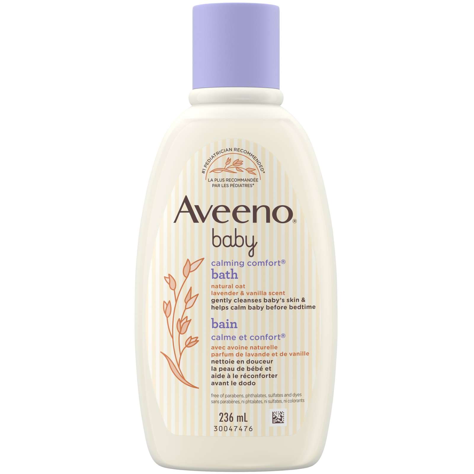 Aveeno Baby Calming Comfort Bedtime Wash 236mL