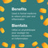 Turmeric Curcumin 1260 mg Orange