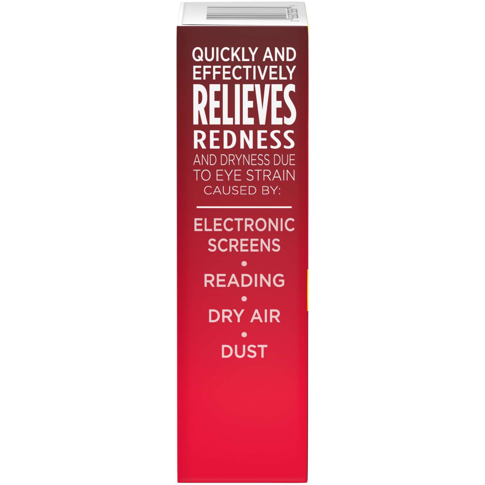 Workplace Eye Drops- Polyethylene Glycol, Hydrochloride - Dust Irritation, Dry Eyes, Red Eye, Strained Eyes