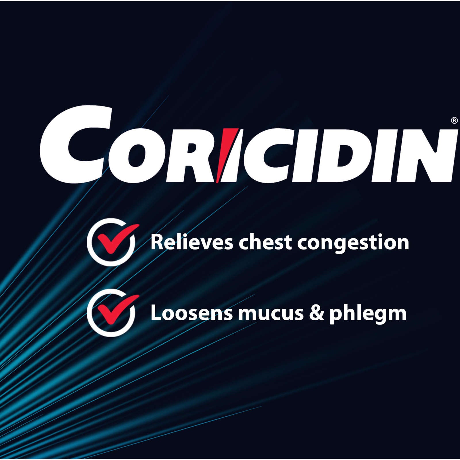 Coricidin Decongestant Free Cough and Cold Medicine - Cough, cold and flu medicine for adults – Effective Symptom Relief From Sore Throat, Cough, Chest Congestion, Fever, and Headaches, 24 Liquid Gels
