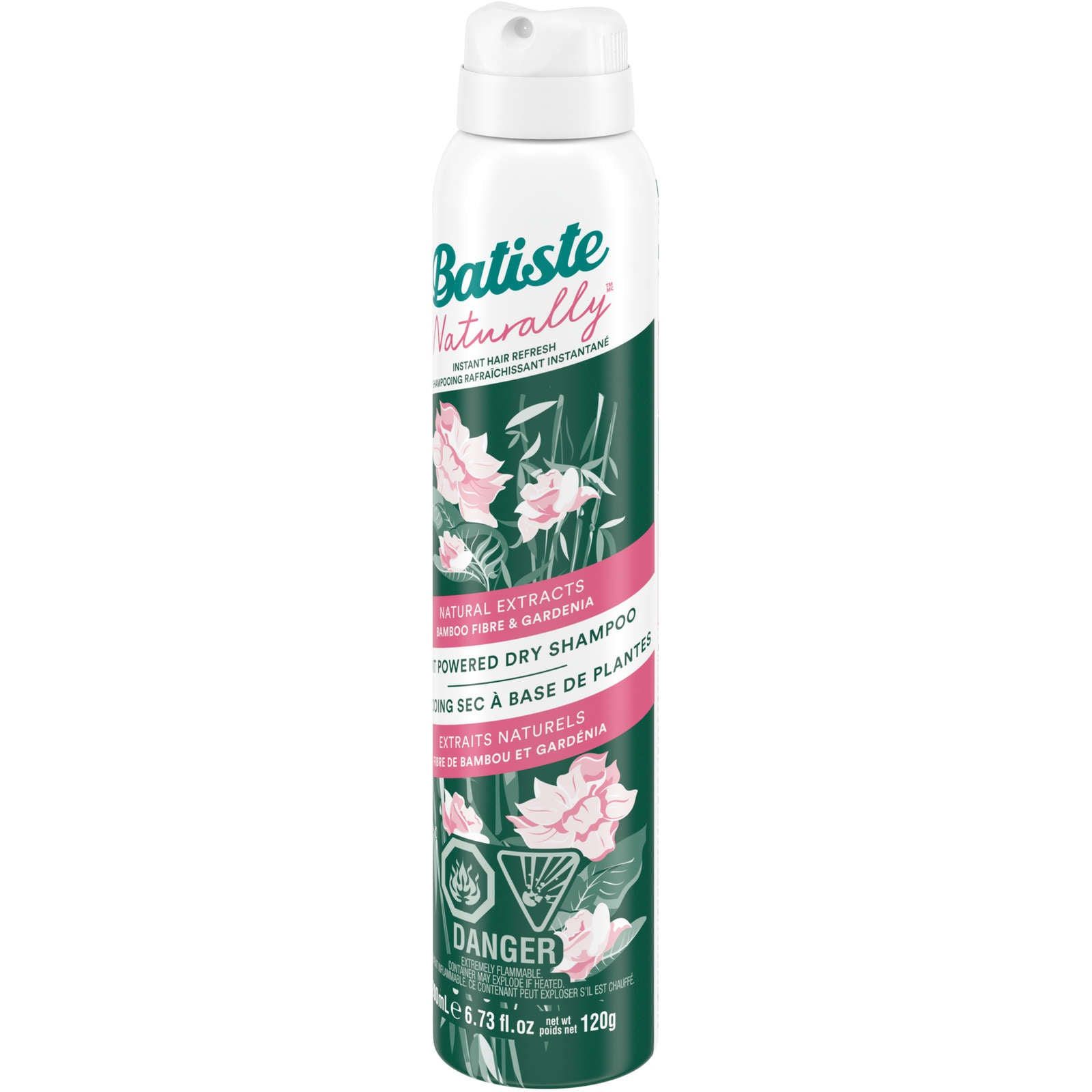 Naturally™ Dry Shampoo, Bamboo Fibre & Gardenia