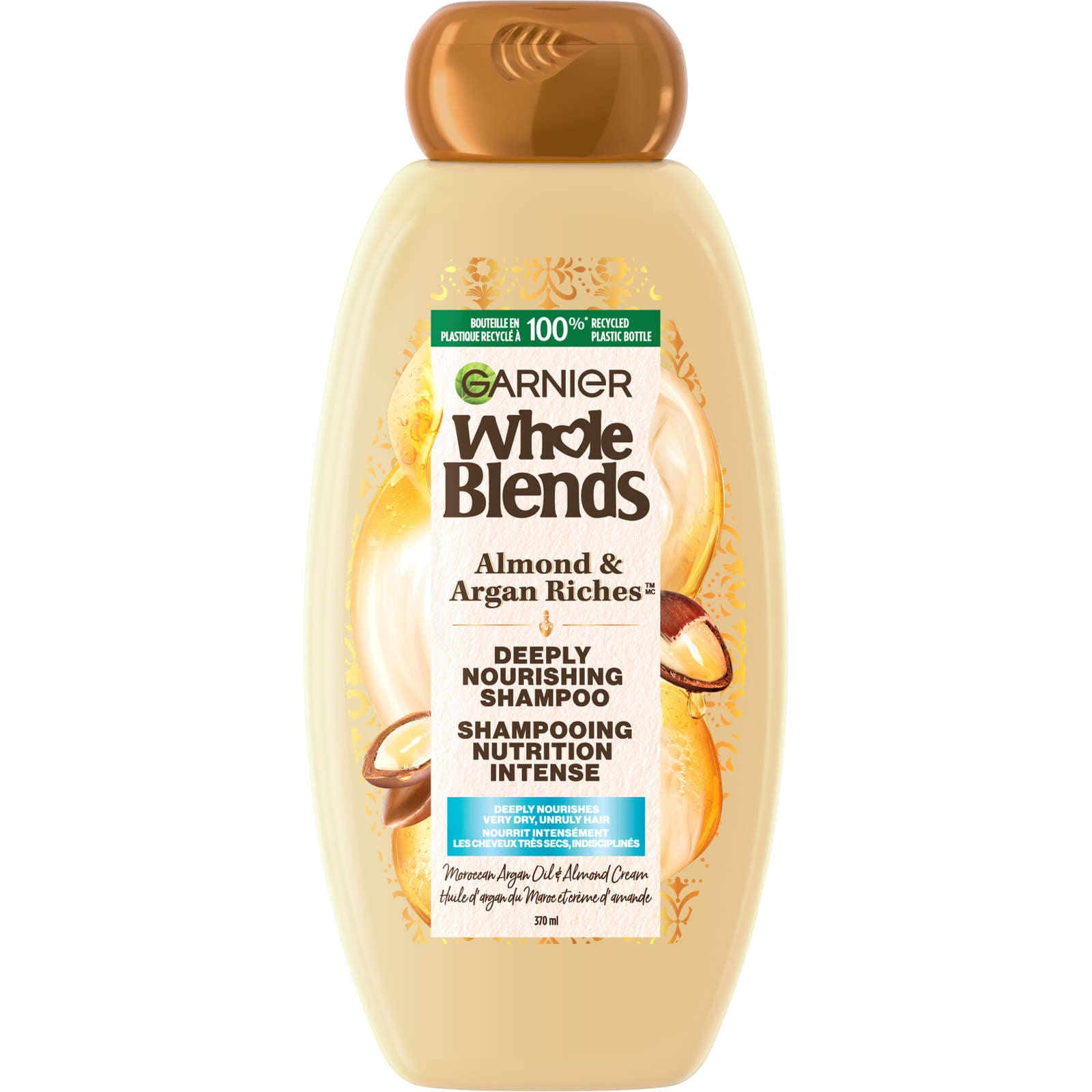 Whole Blends Shampoo, For Dry Hair, Almond & Argan Oil