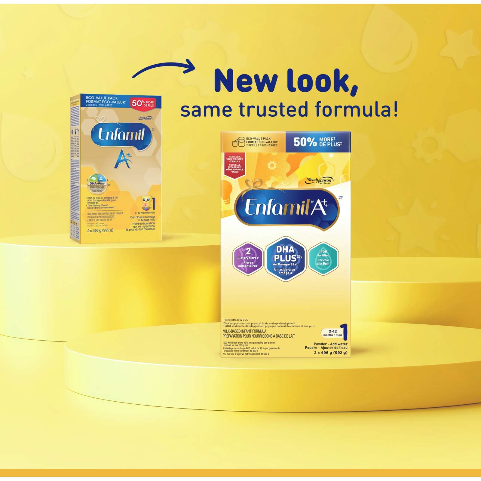 Enfamil A+, Powder Refill Box, 992 Gr