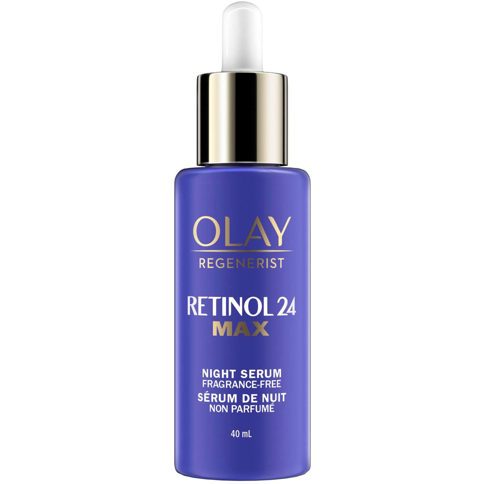 Olay Regenerist Retinol 24 MAX Night Face Serum, 40 mL