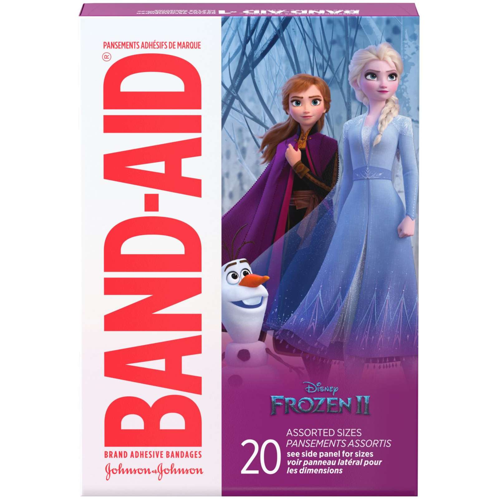 Adhesive Bandages for Kids, Frozen