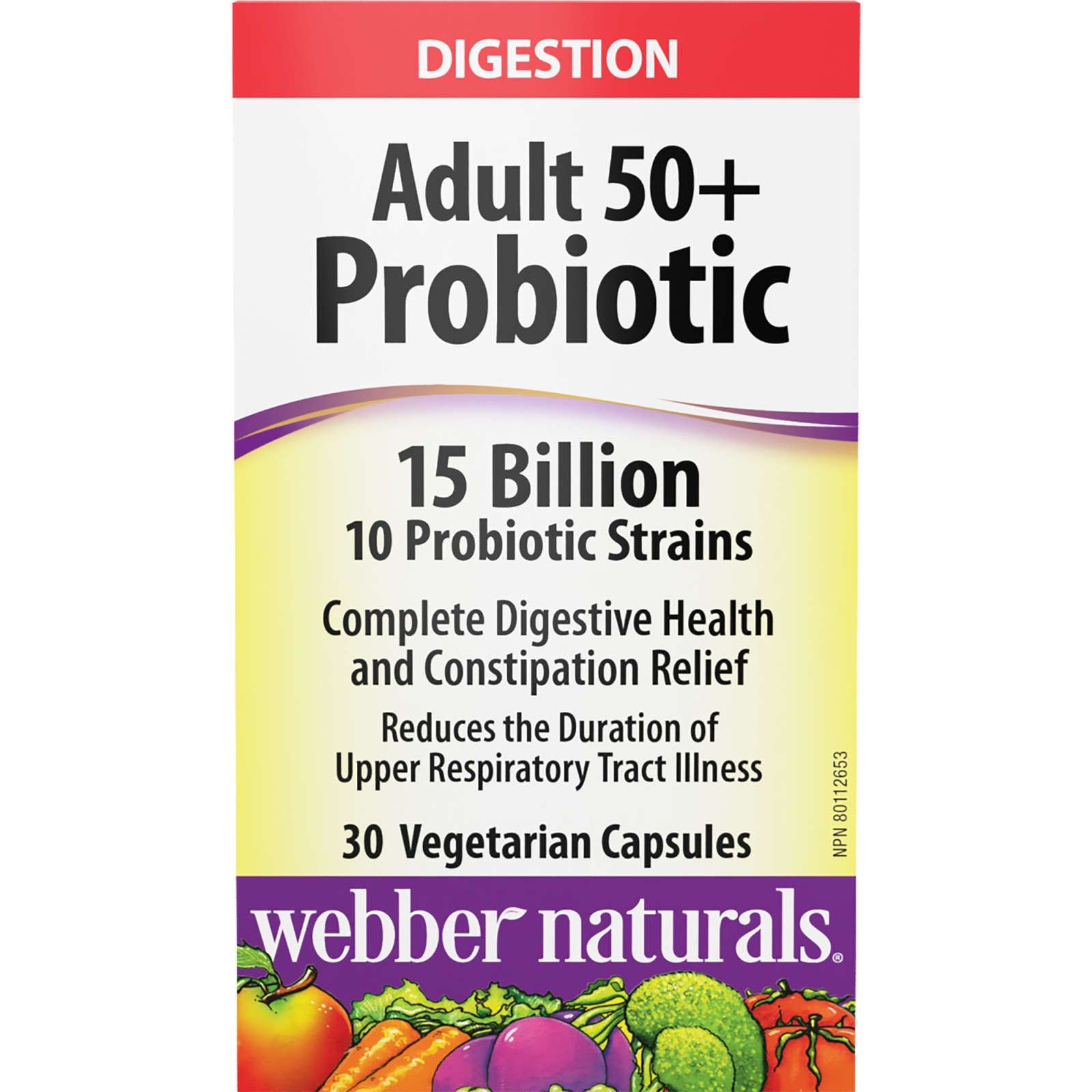 Adult 50+ Probiotic 15 Billion