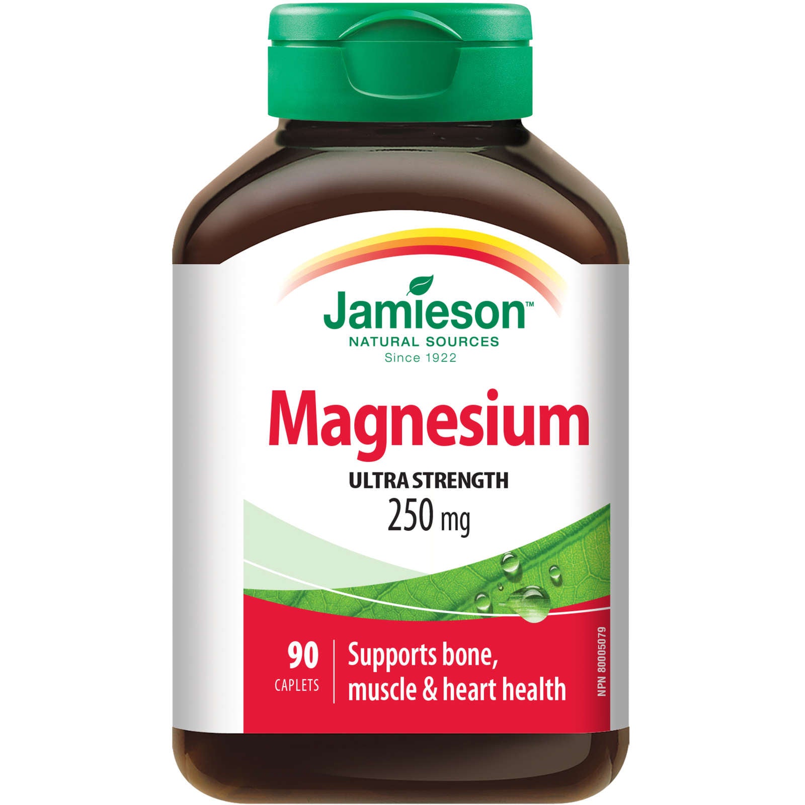 Magnesium High Potency Caplets, 250 mg