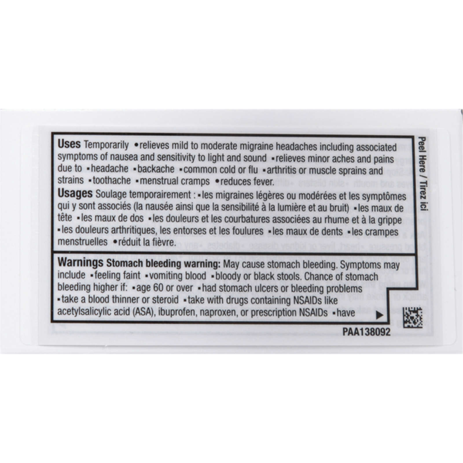 Advil Extra Strength Liqui-Gels for Headaches, Migraines, and Pain Relief, 400 mg Ibuprofen, 50 Count