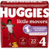 Little Movers Diapers, Size 4