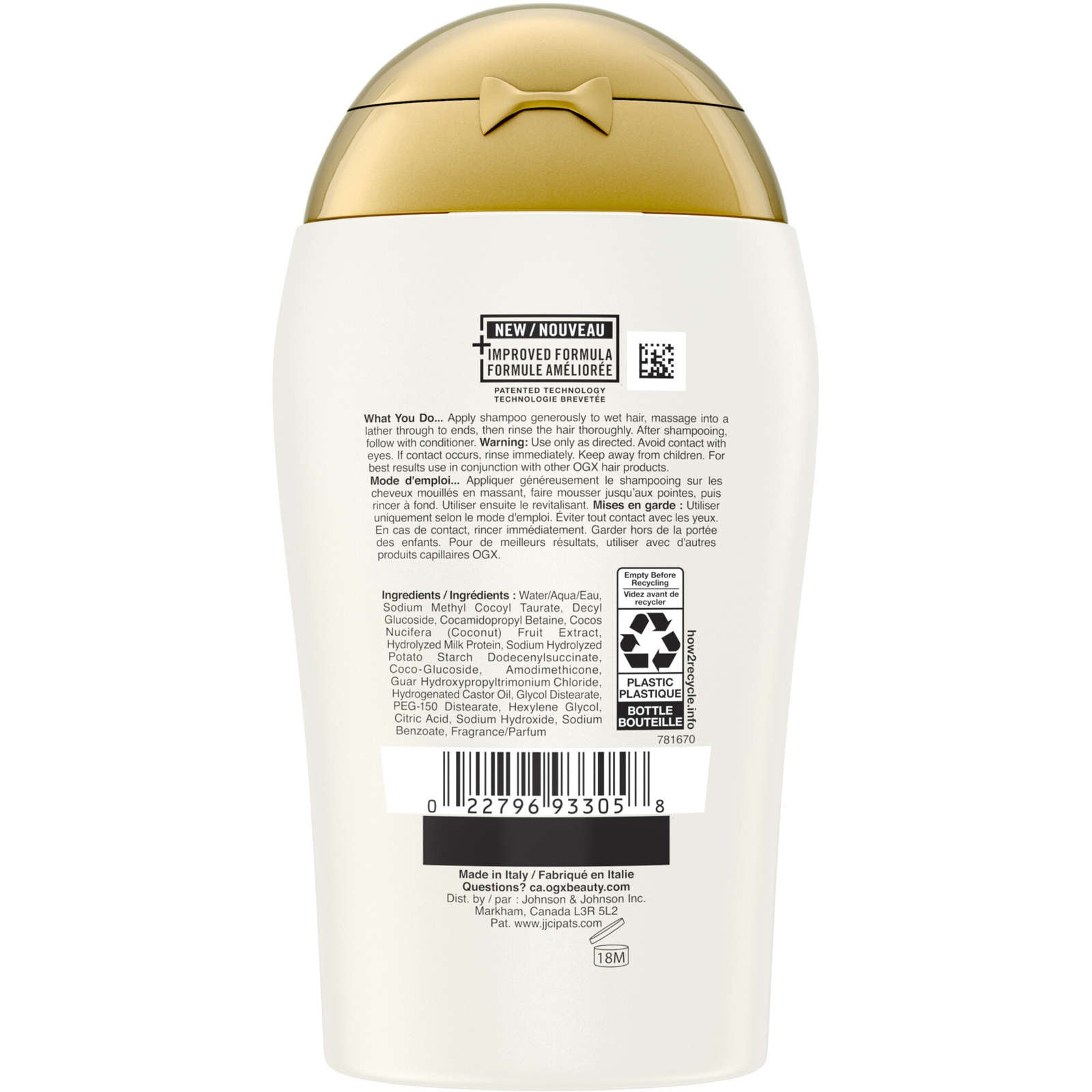 Nourishing + Coconut Milk Moisturizing Shampoo