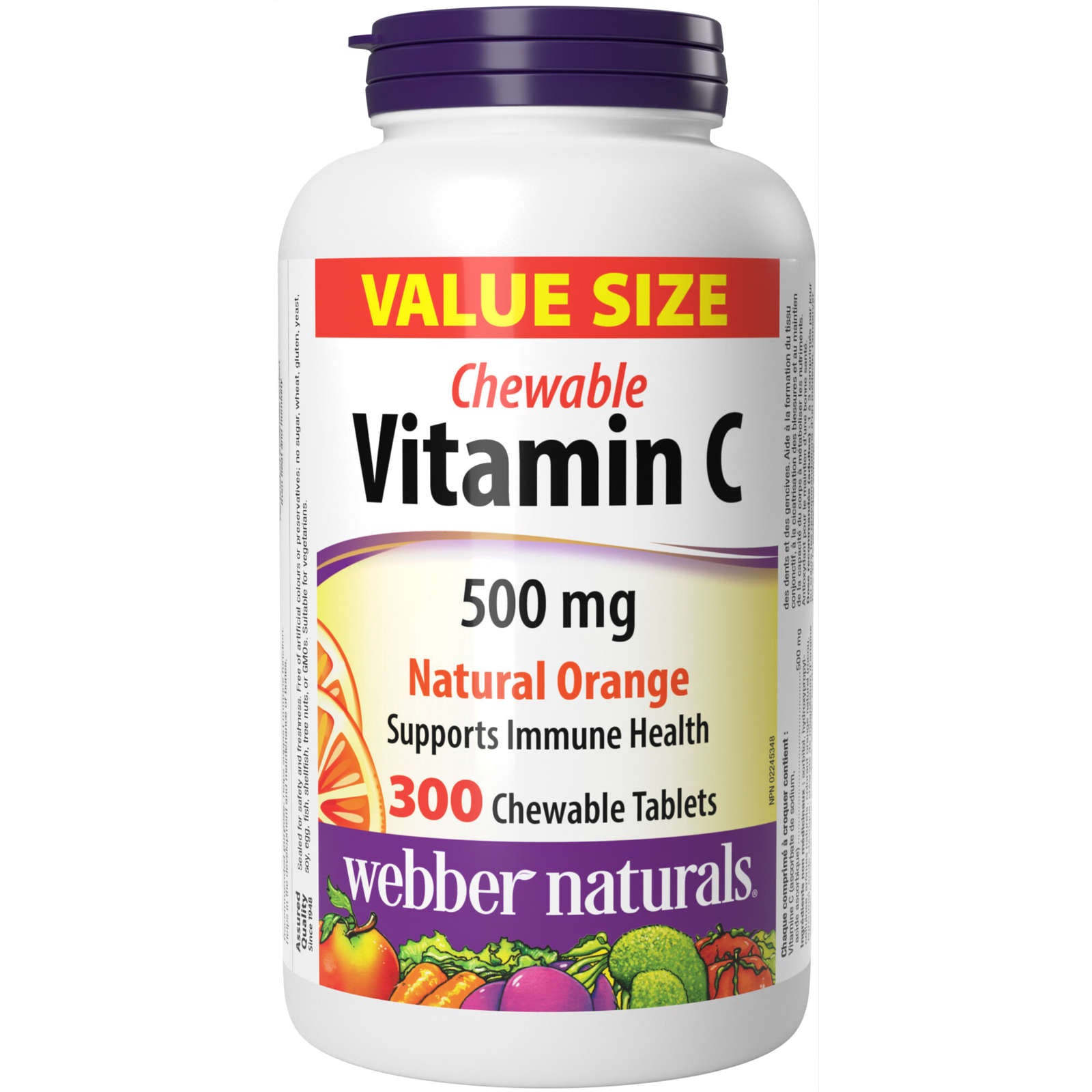 Chewable Vitamin C Natural Orange