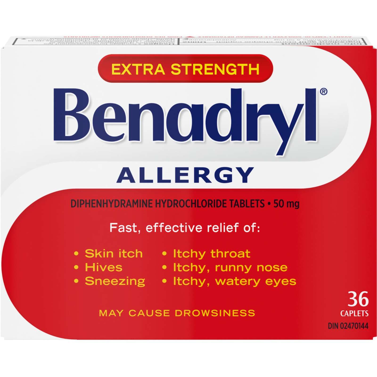 Extra Strength Allergy Medicine, 50mg