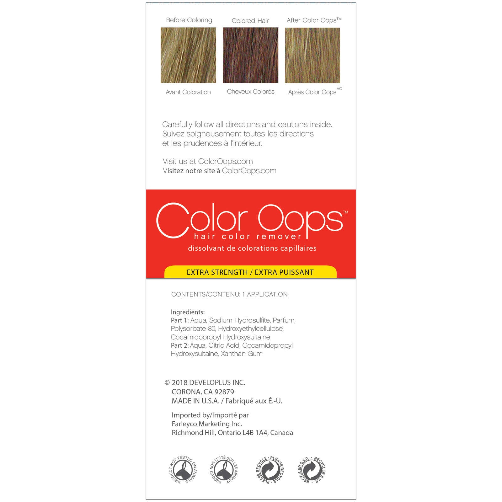 Color Oops Extra Strength