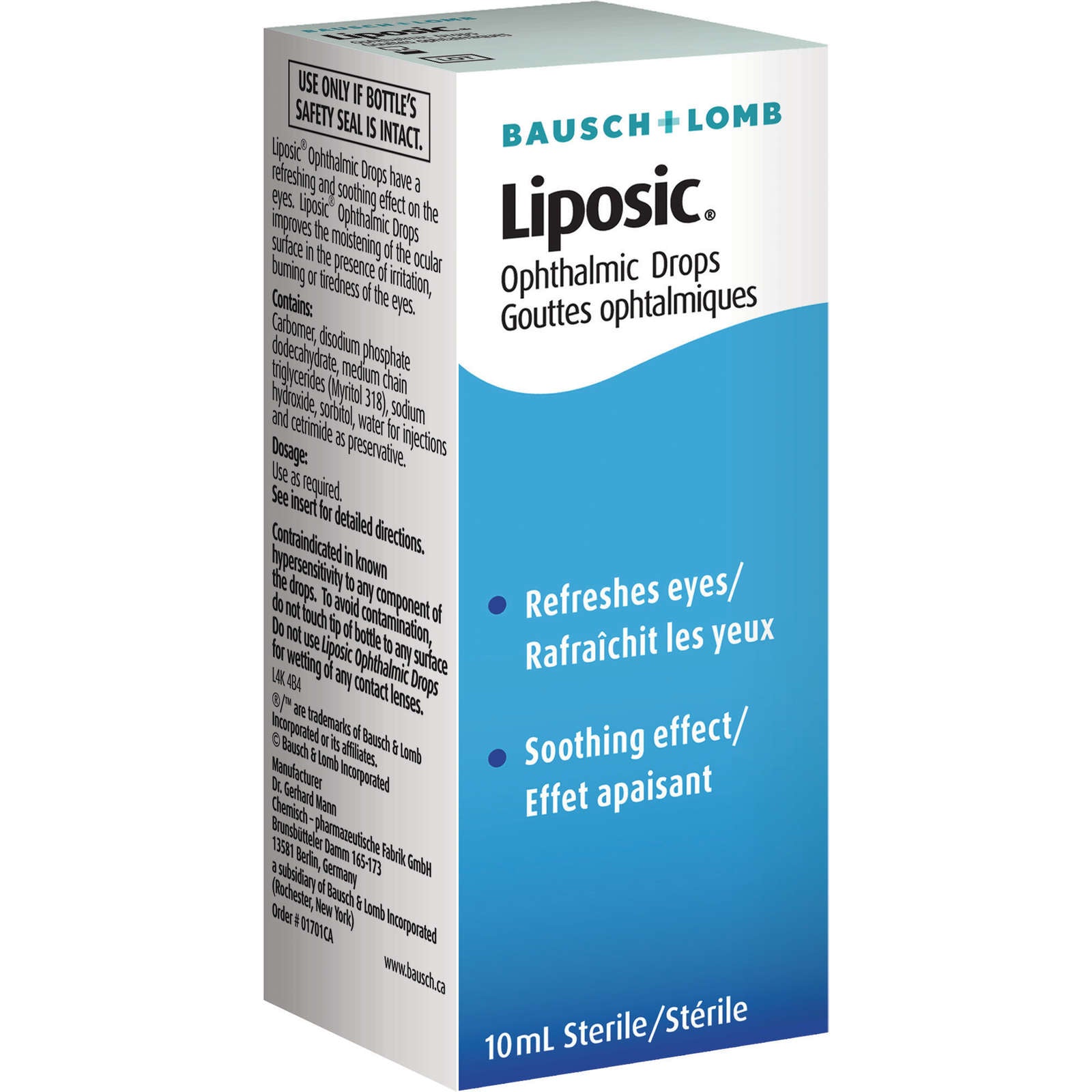 Liposic Ophthalmic Drops