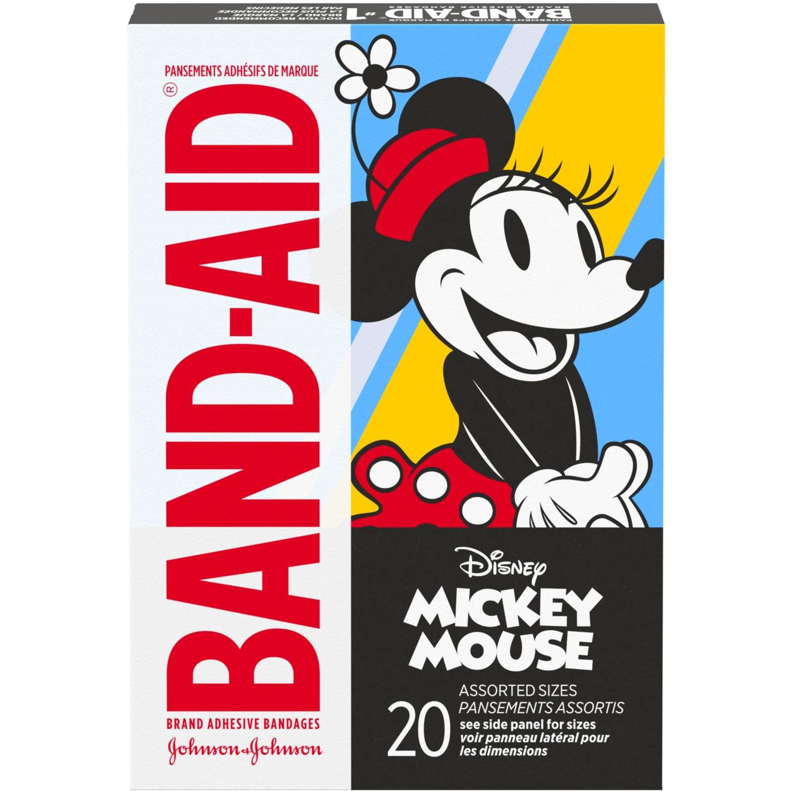 Adhesive Bandages for Kids, Disney Mickey Mouse